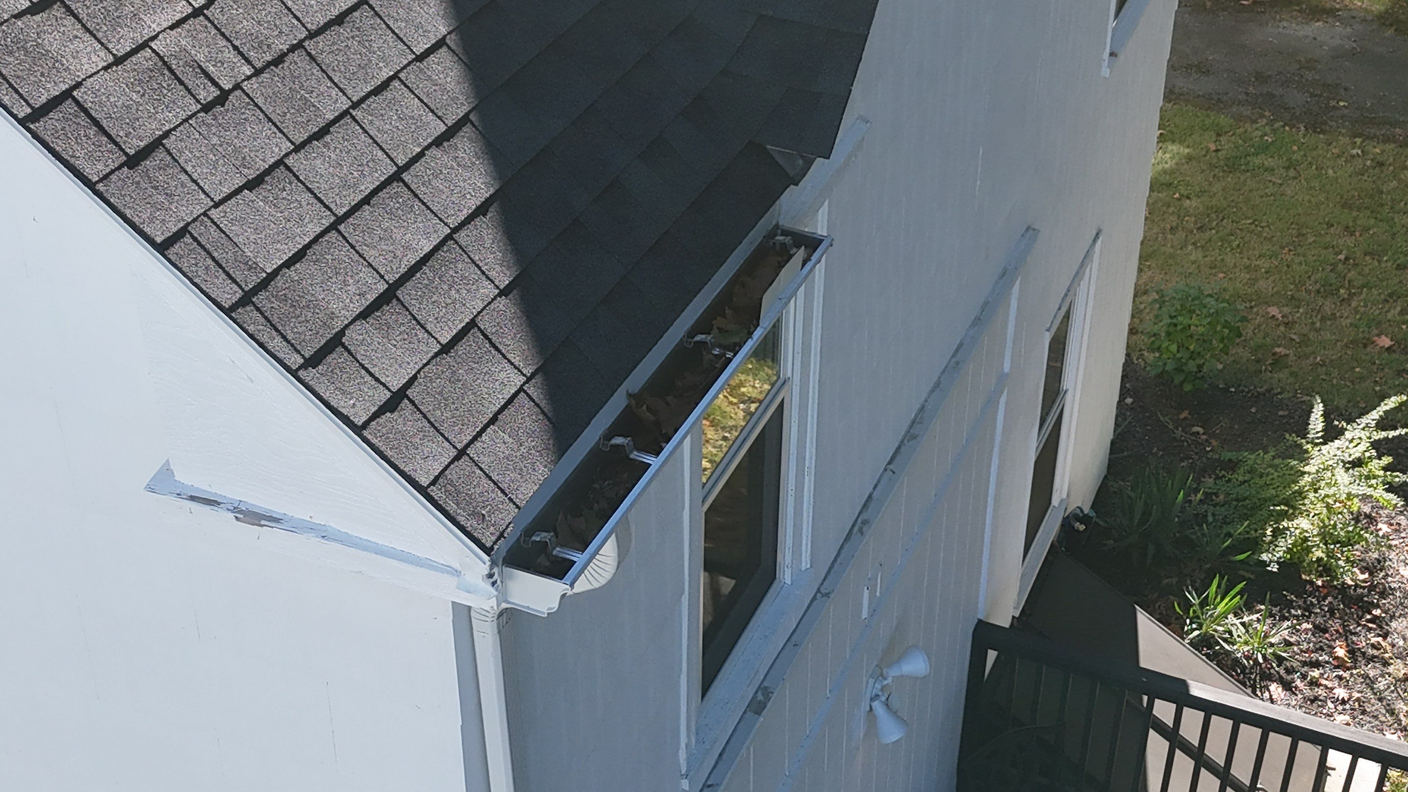 Maynard Gutter Replacement with Trex Leaf Guard System by Mighty Dog Roofing of Greater Middlesex County