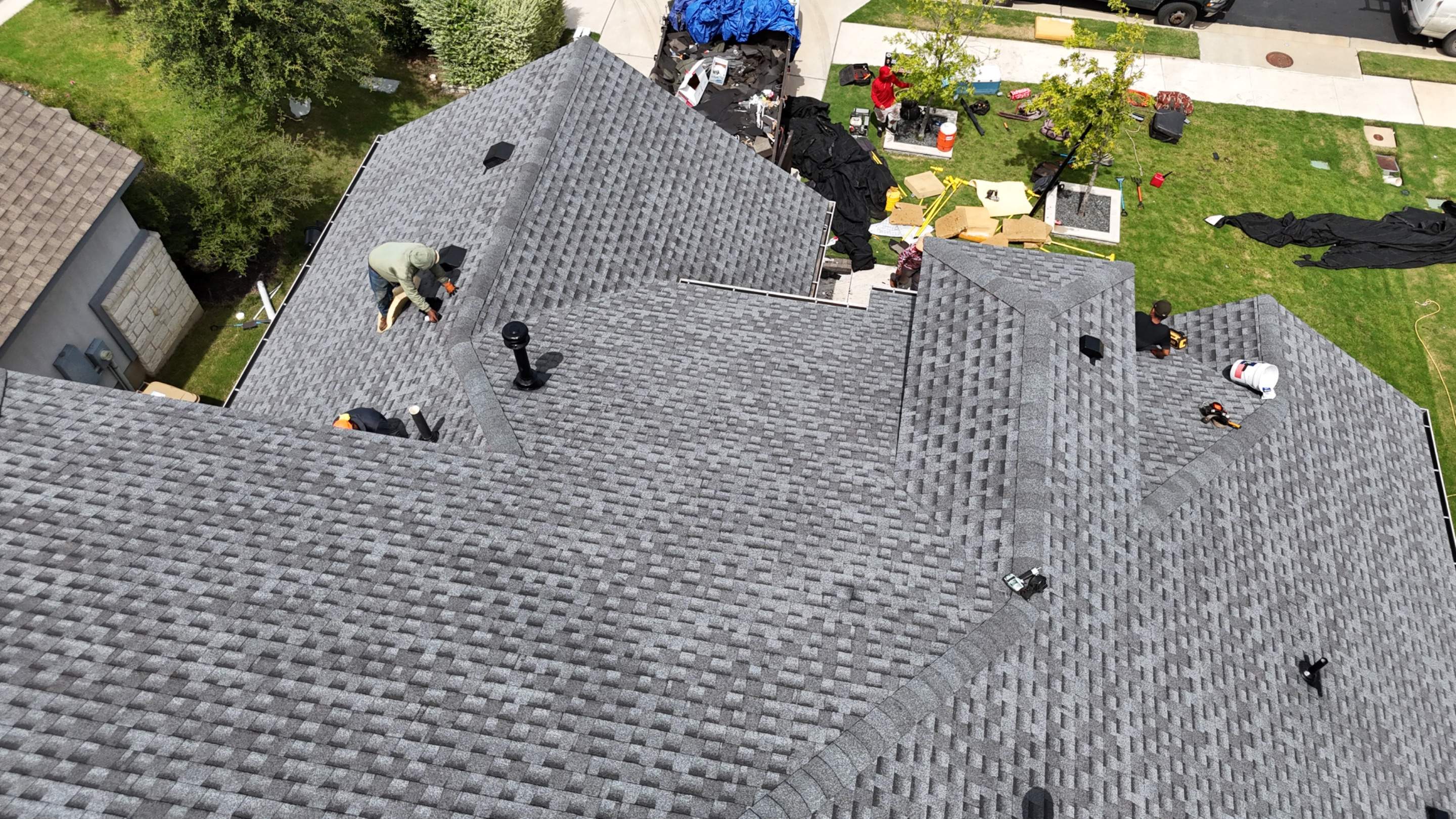 Pewter Gray - GAF Timberline HDZ by RoofsOnly.com