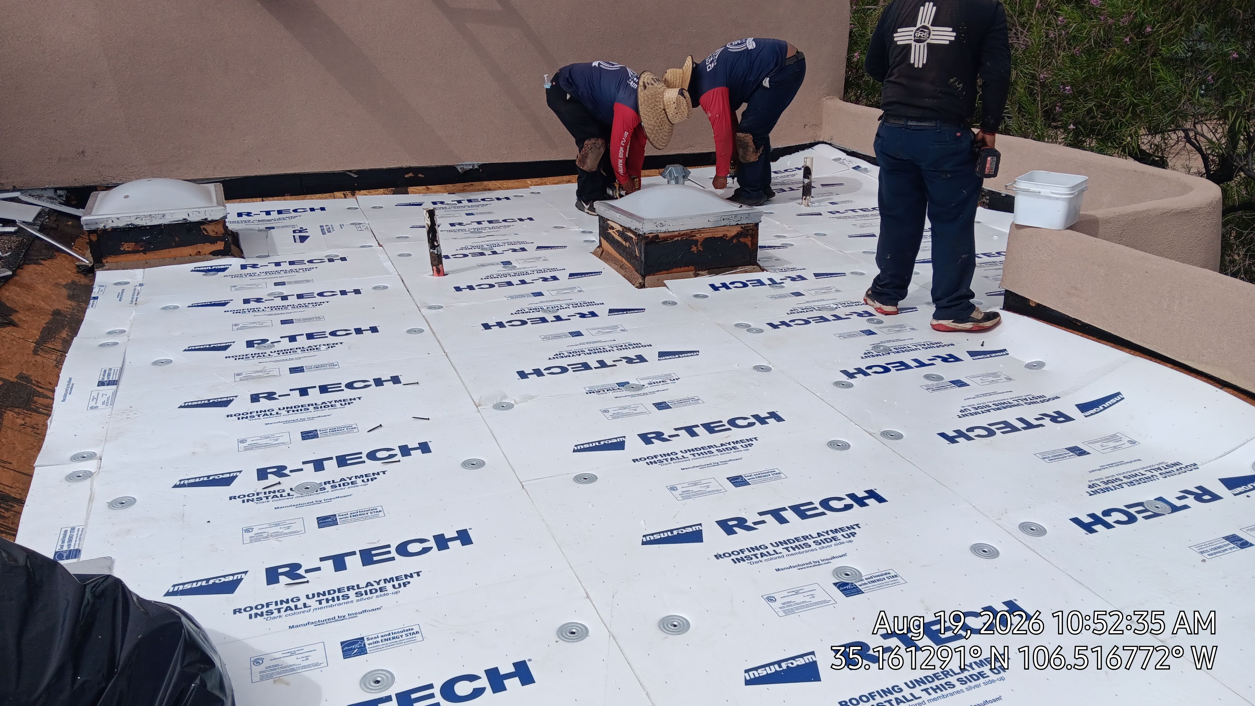 TPO Roof Replacement and Wood Repair in Albuquerque by Doyle Roof Masters Inc