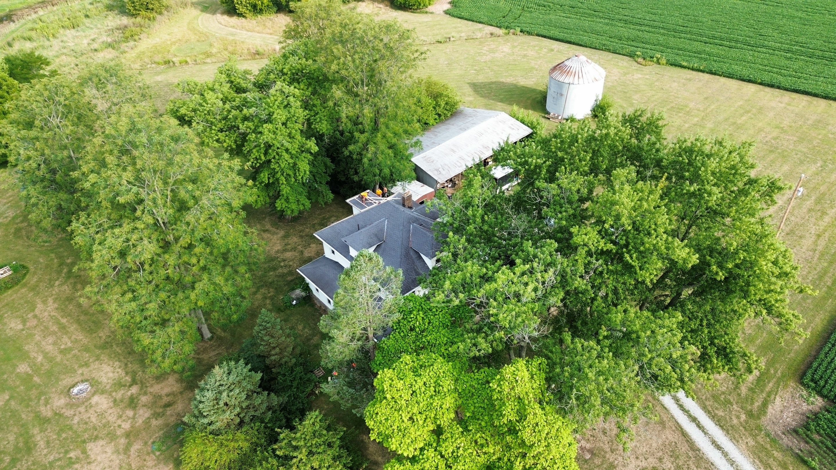 Residential Roofing Installation using Performance Panel Metal - Copper Metallic by RoofX 