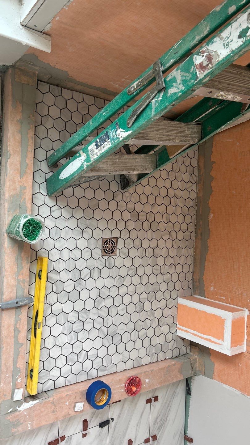 Full Bath Remodel  by Footprints Floors of Nashville