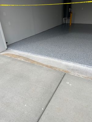 Garage Floor Coating using Steamboat
