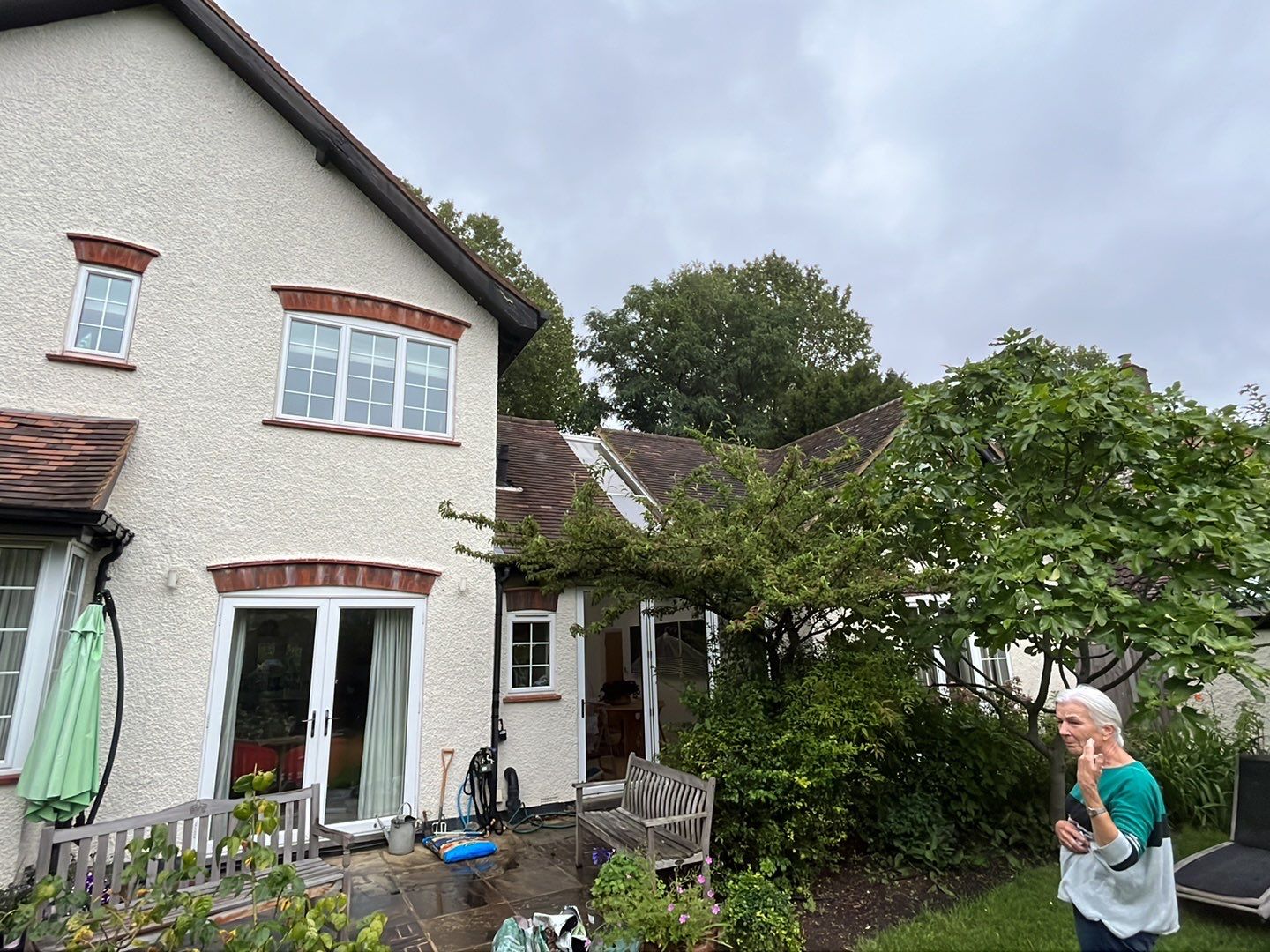 Roof Clean - Biocide Treatment using Honda 15lpm Low Pressure Washing Machine by Ges Exterior Cleaning ltd