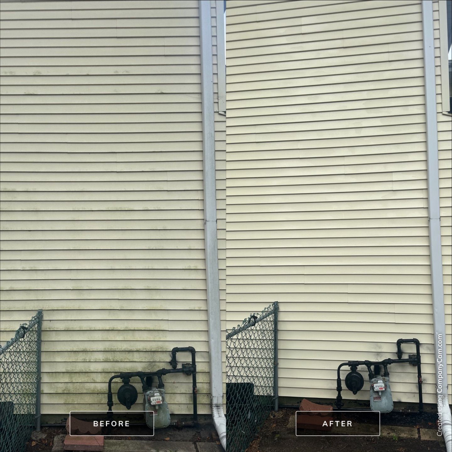 Project in Bartlett by Simmons Power & Soft Washing