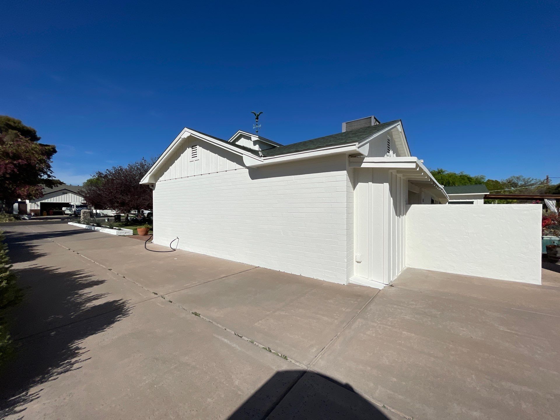 Wagon Wheel - A Stunning Home Exterior Makeover with Dunn Edwards Paints in Phoenix, AZ by Double G Painting Contractors, LLC