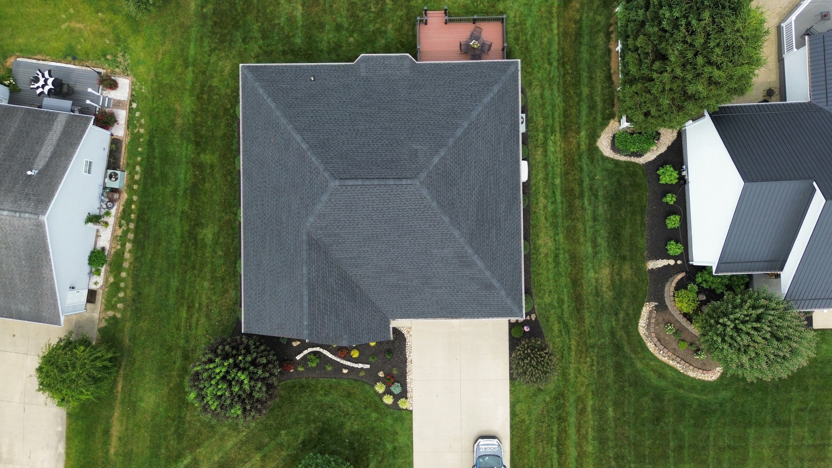 Residential Roofing Installation using Timberline UHDZ Shingles - Charcoal by RoofX 