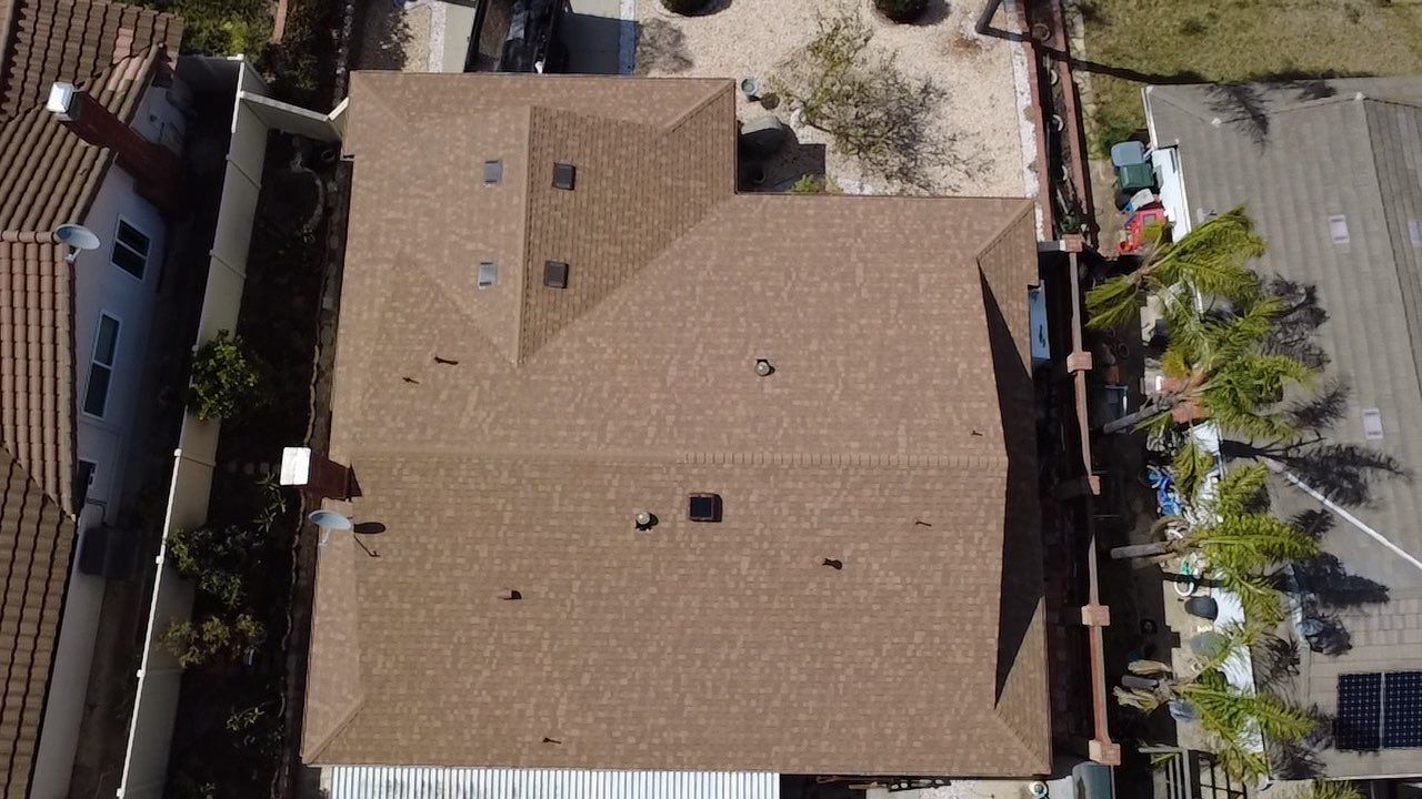 Escondido Shingle Roof Replacement with Duration COOL Mojave Shingles by Zenith Roofing Services