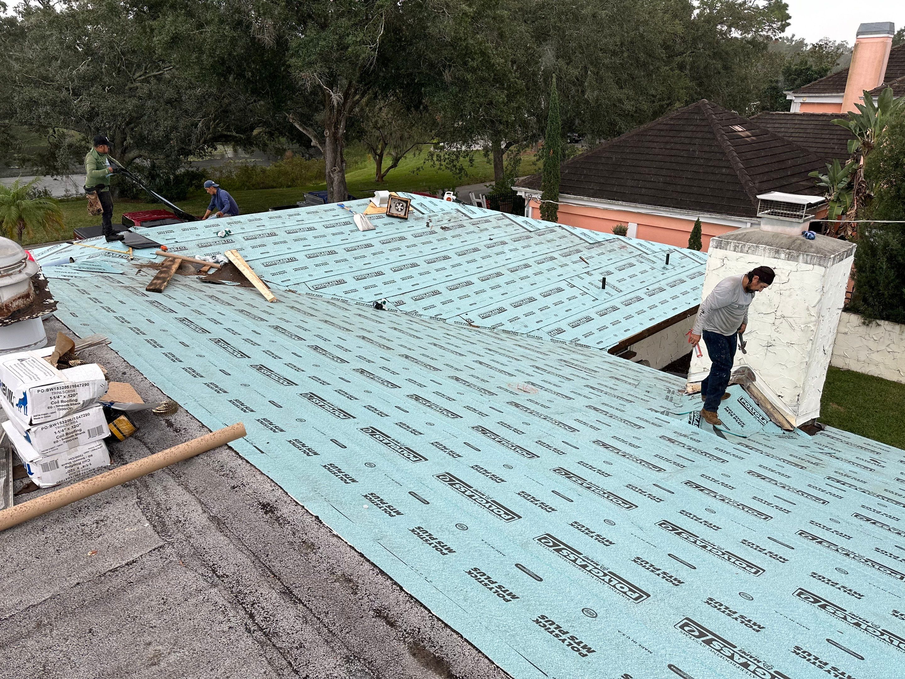 Residential Re-Roof using MS Metals, Copper Penny, Standing Seam. by First Due Roofing