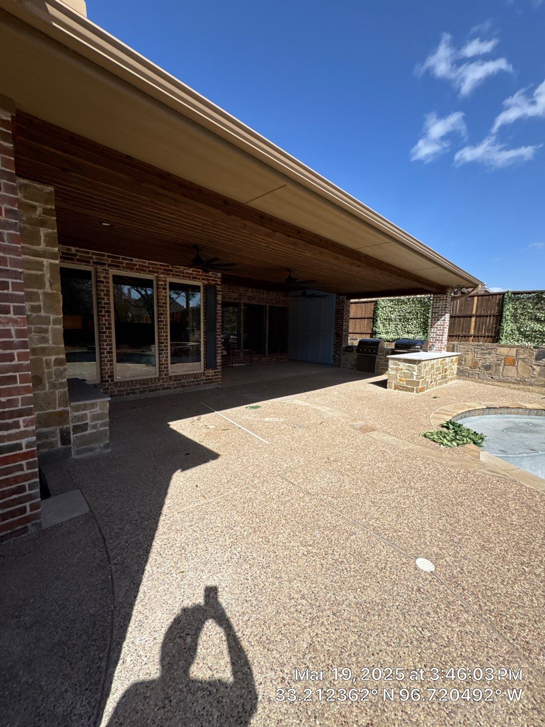Patio & Pool bath addition by SLM General Contractors & Roofing