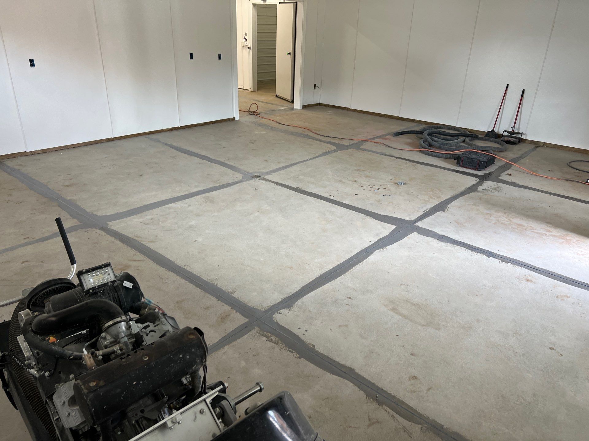 Epoxy floor coatings throughout multiple Farm Buildings!! by Gordon Painting
