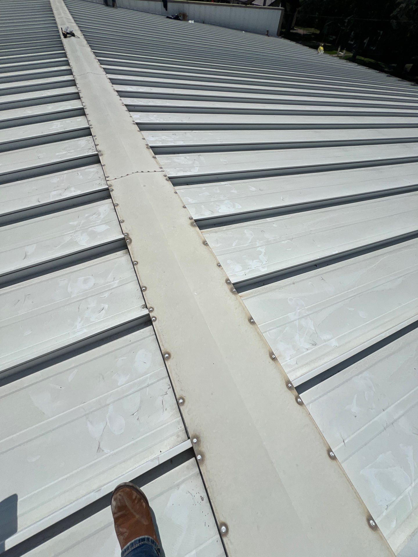 Commercial Roofing Repair using Metal by Roof Repair Company