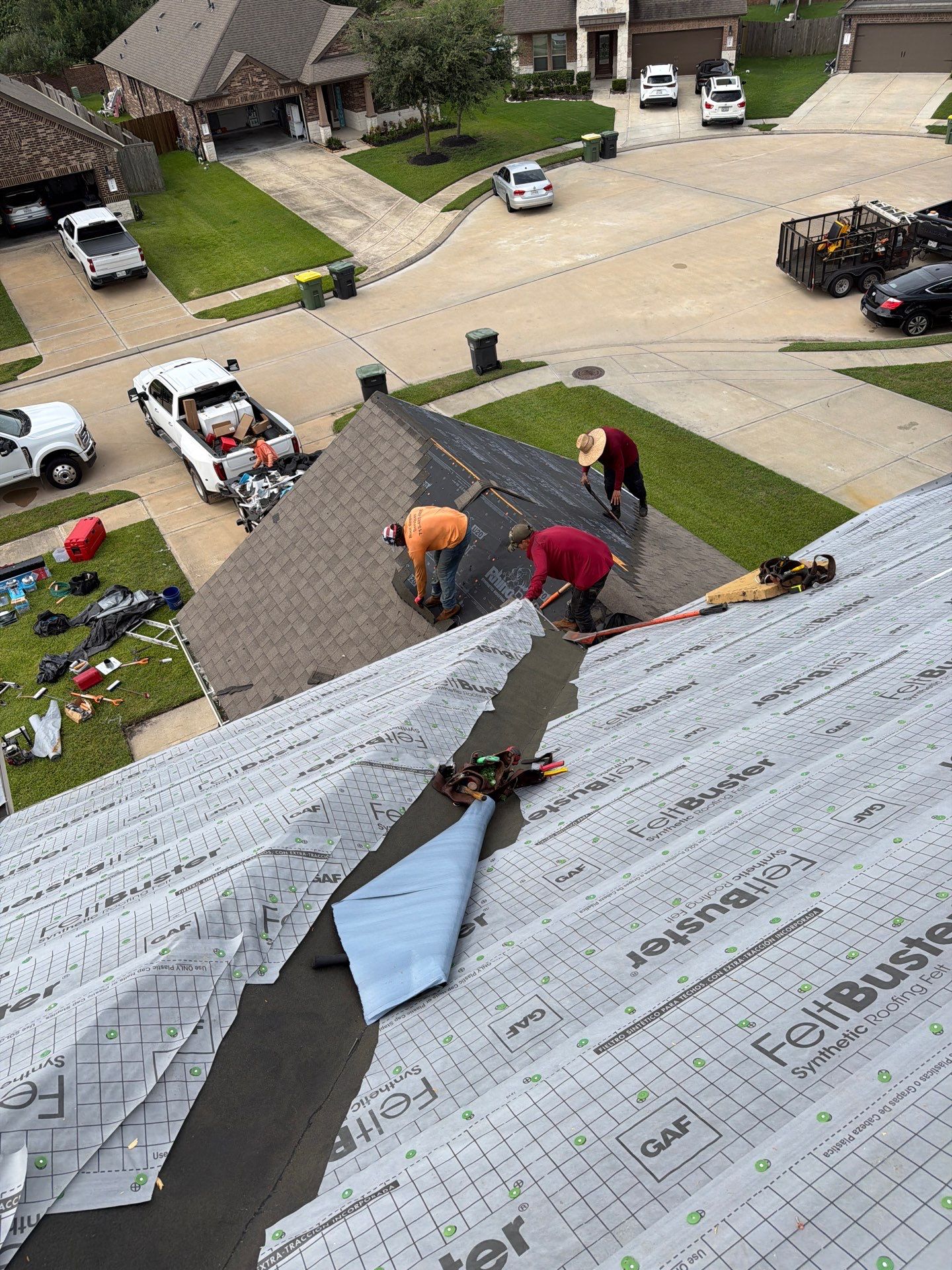Roof Replacement in Pearland TX by Roof Repair Company