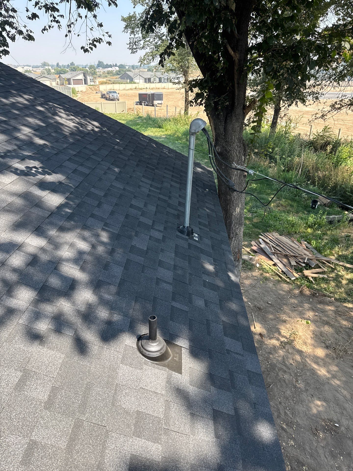 Full Residential Roof Replacement with New OSB Sheathing in Nampa by Olive Roofing