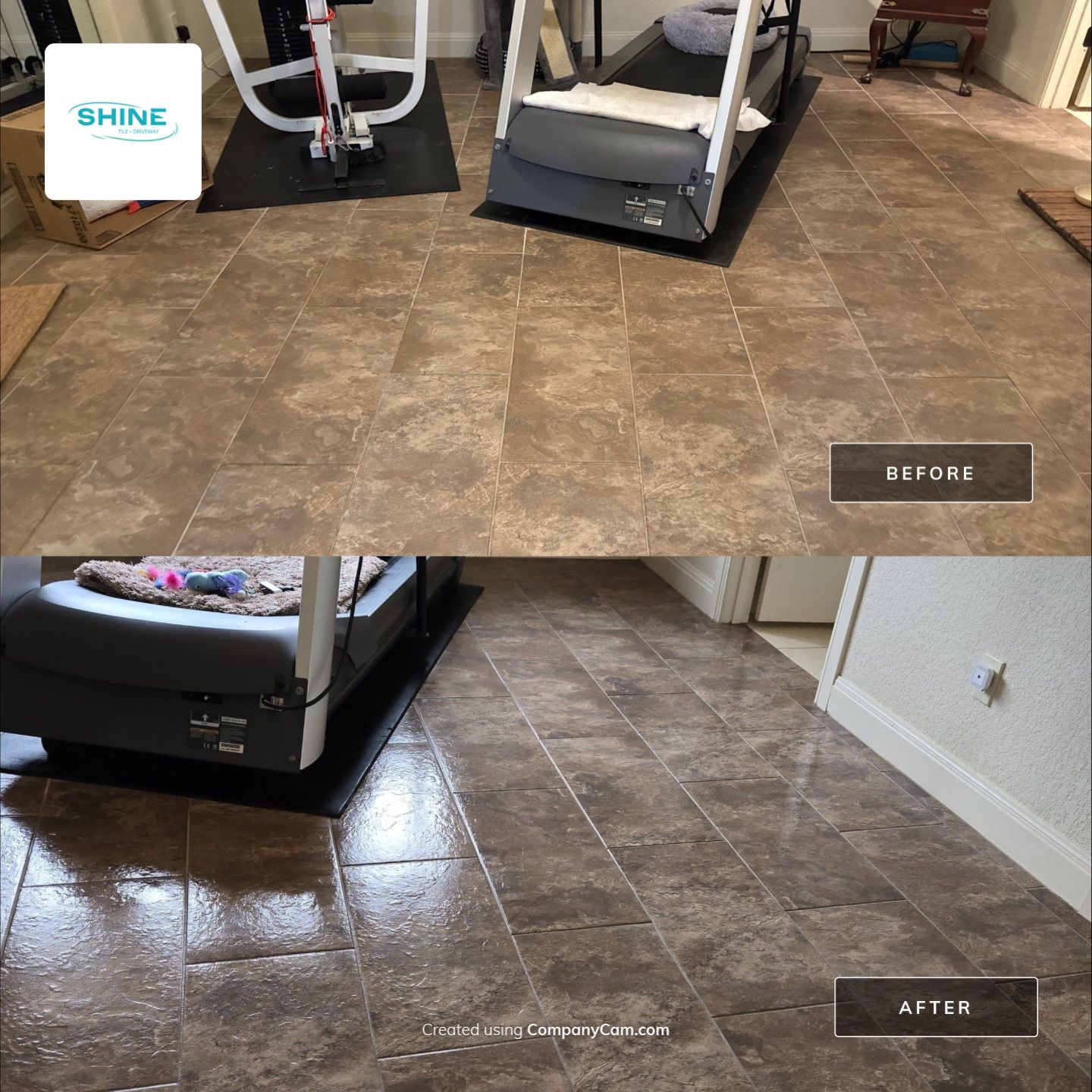 Project in Boerne by SHINE Tile and Grout Cleaning