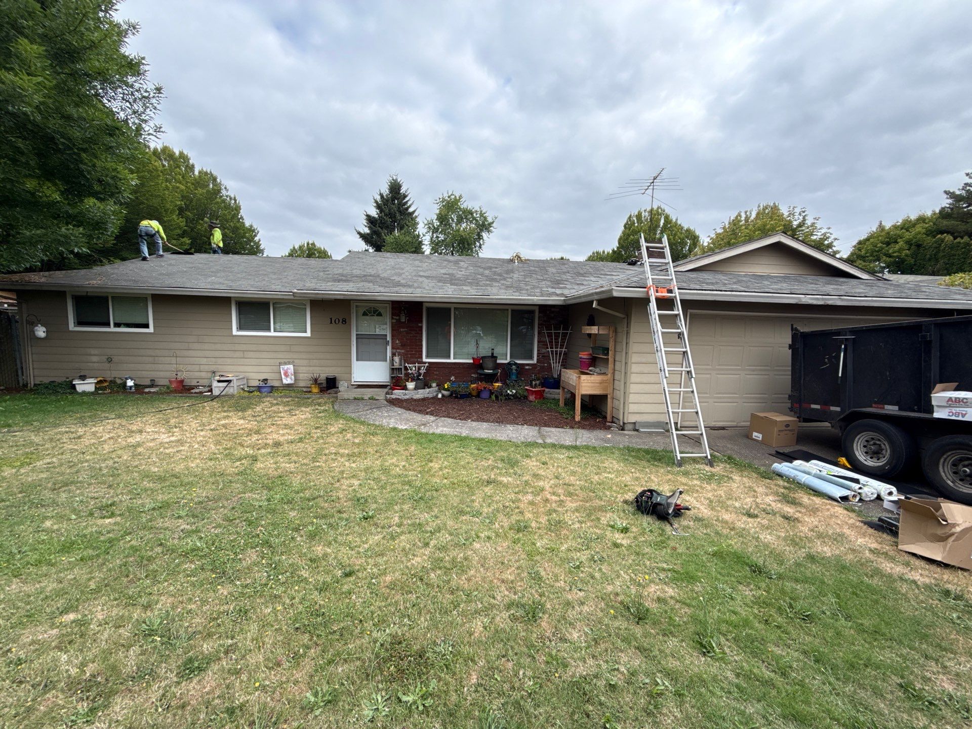 Project in Vancouver by Rain City Roofers