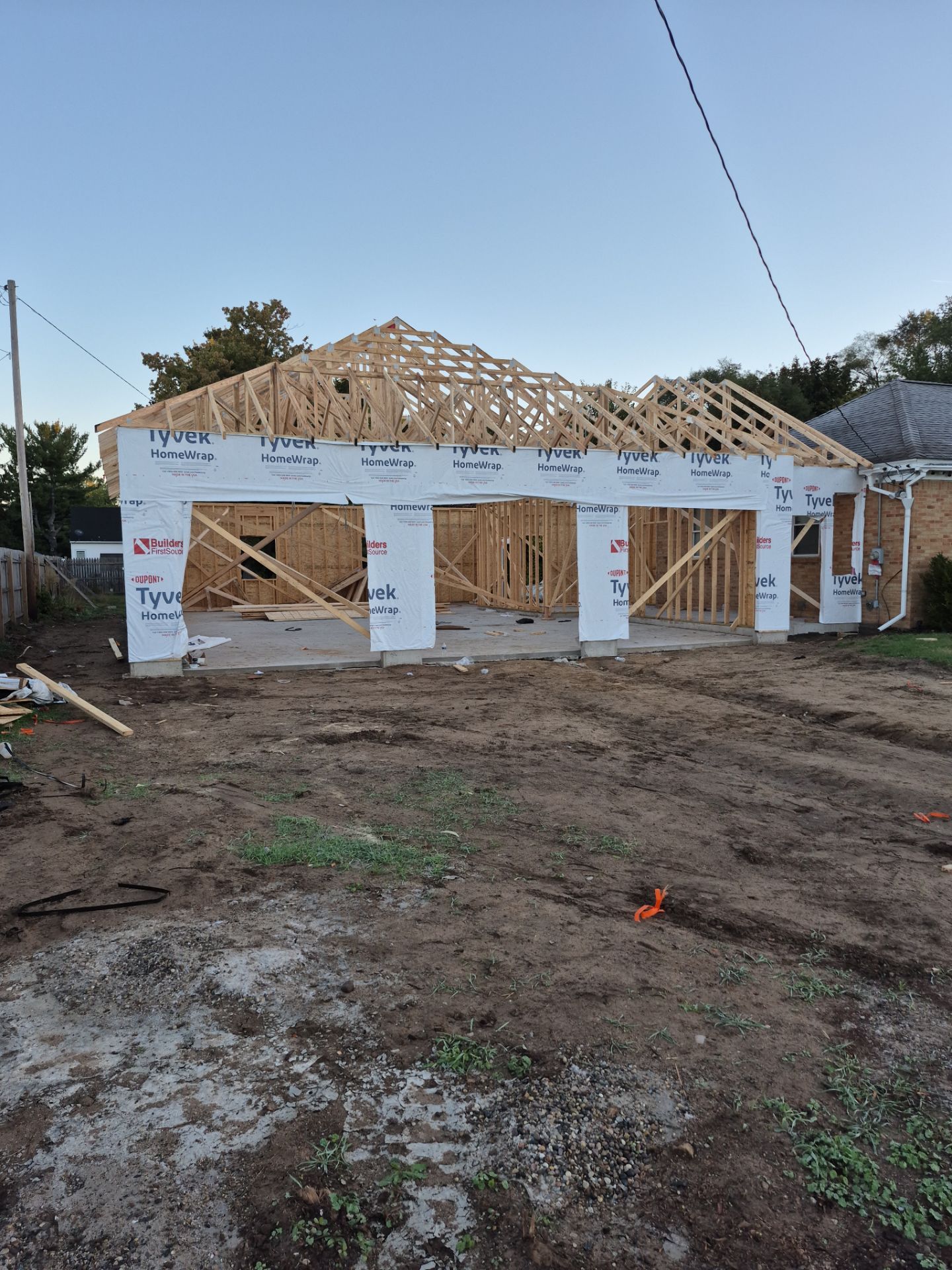 Garage & Addition (In Progress) by Avalon Roofing and Exteriors
