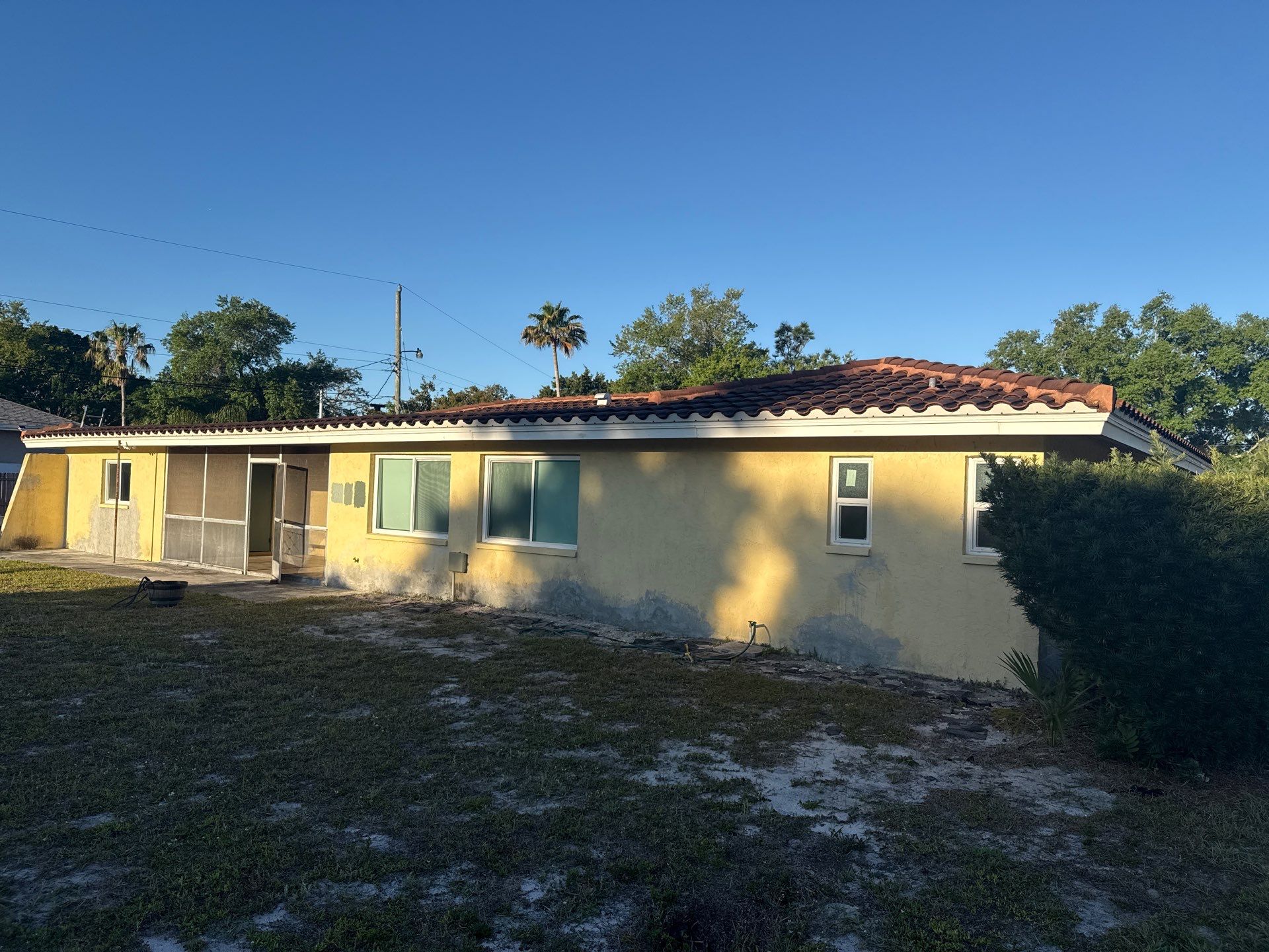 Full Exterior Cleaning Before Painting – Sarasota, FL (Near Sarasota Airport) by Sunshine AquaWash