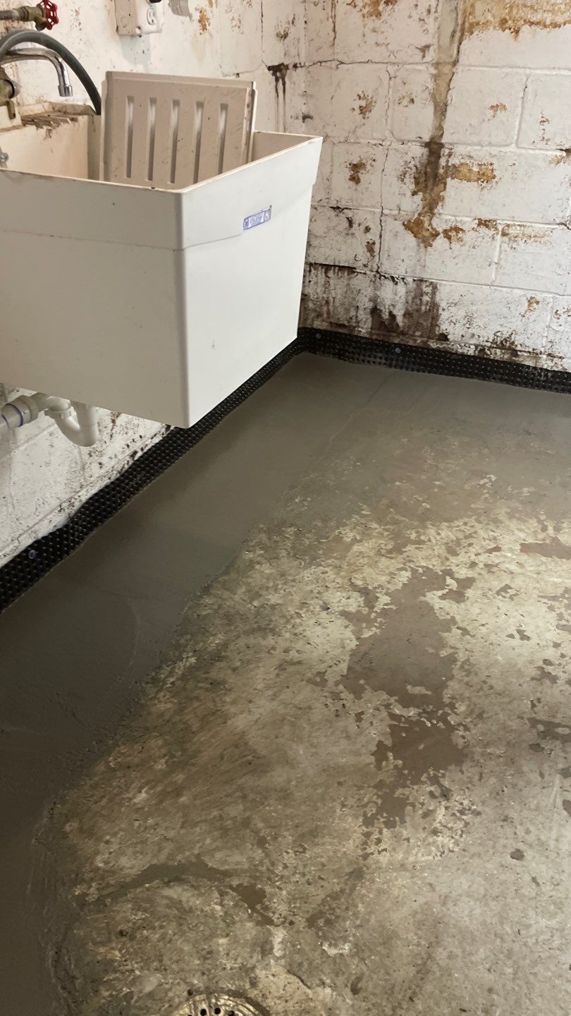 Drain Tile in Columbia Heights by Waterproofing Northeast