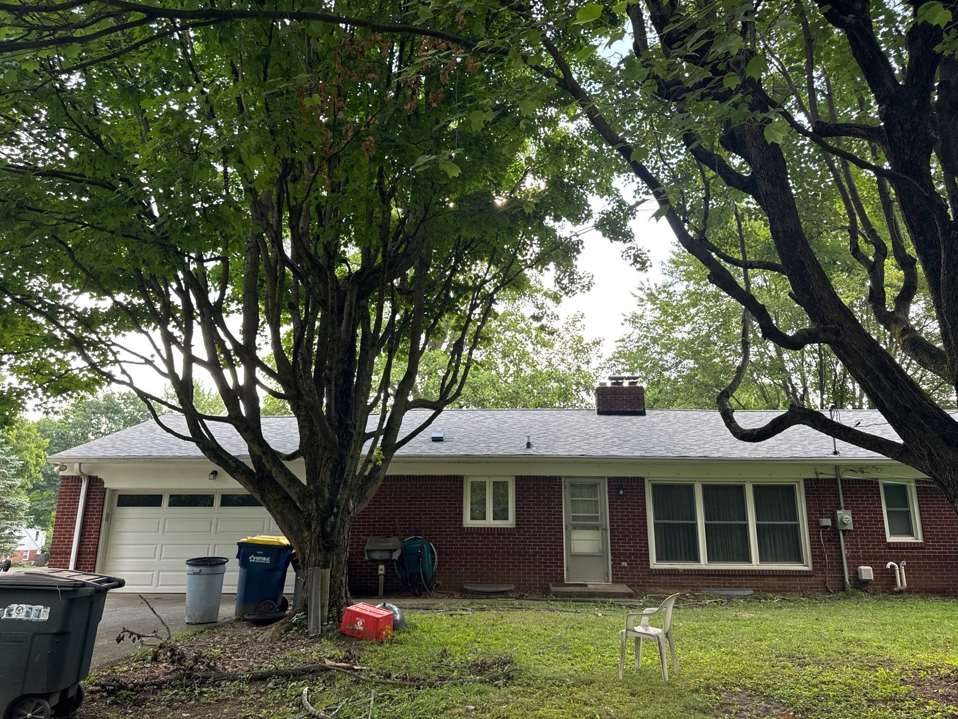 Project in Indianapolis by Moss Roofing