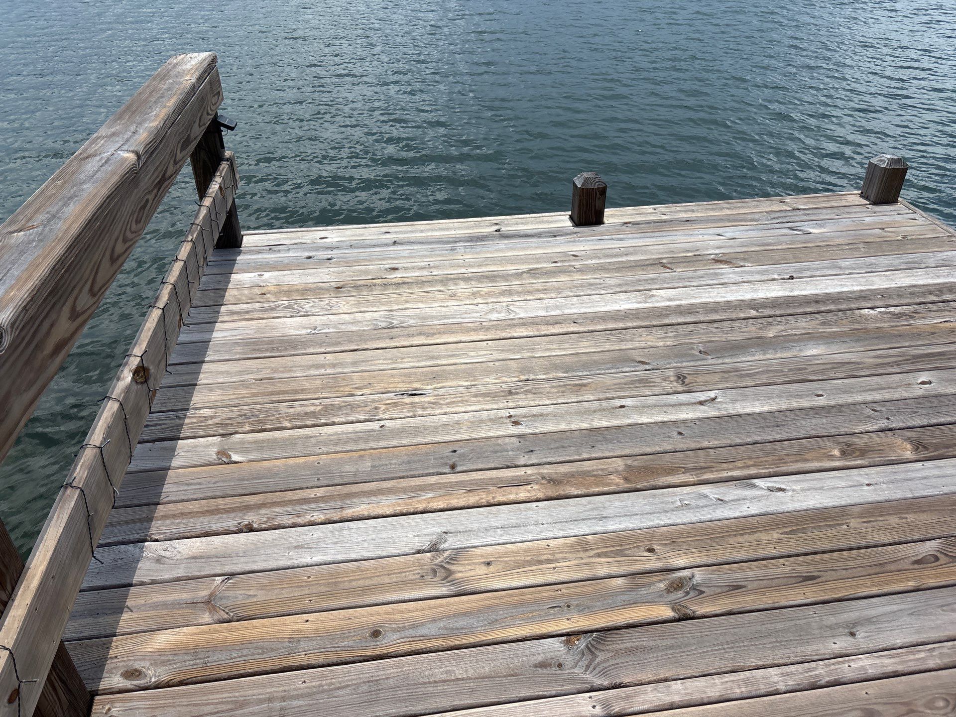 Dock using Wood Sealant by DuraSeal