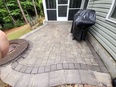 Pavers using Concrete Sealant