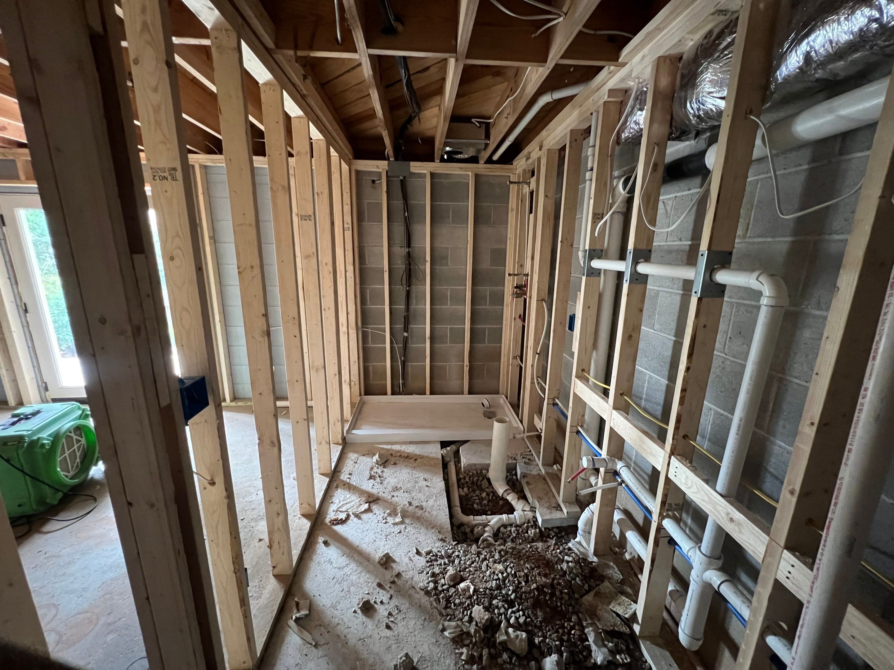 Complete Basement Remodeling and Custom Bathroom Installation in Kennesaw by Swift Home Renovations