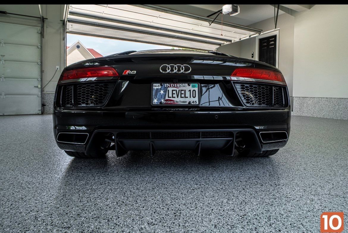 Katsaros Residence - Garage Floor Coating by Level 10 Coatings
