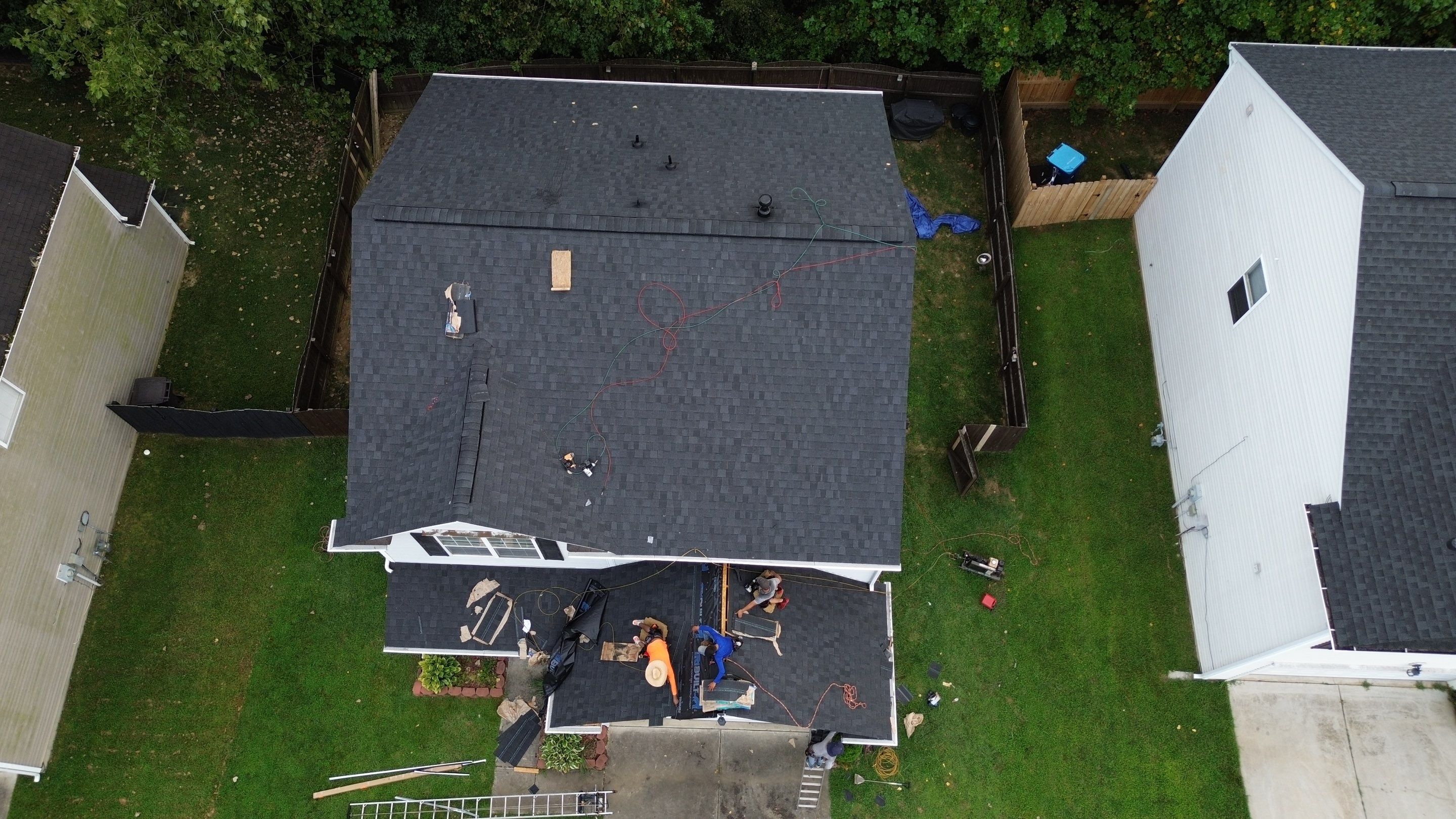 Roof, siding and gutter replacement by hail damage by Just Brilliant Restoration JBR
