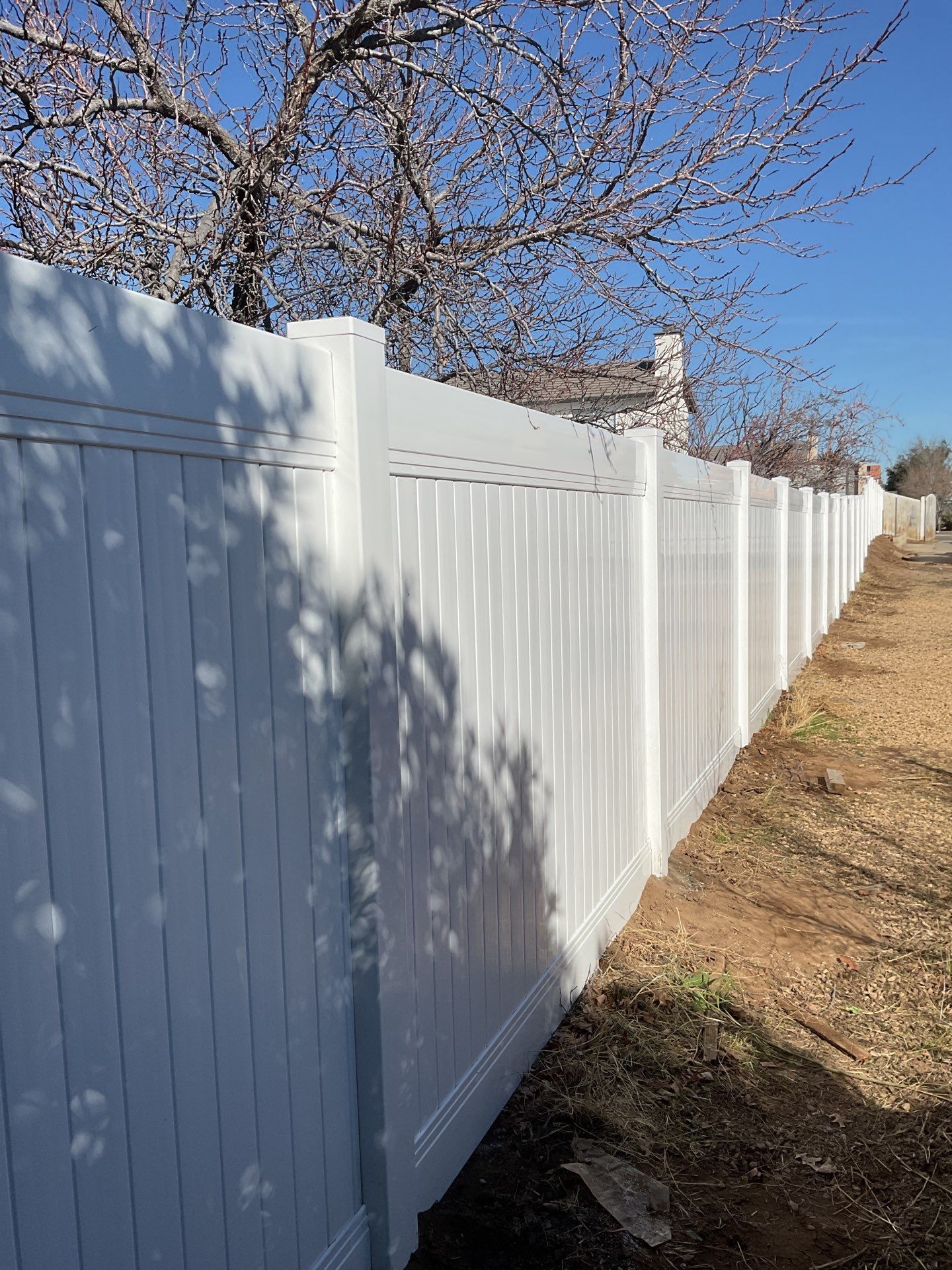 Fence Installation using Vinyl by Fence Guys Inc.