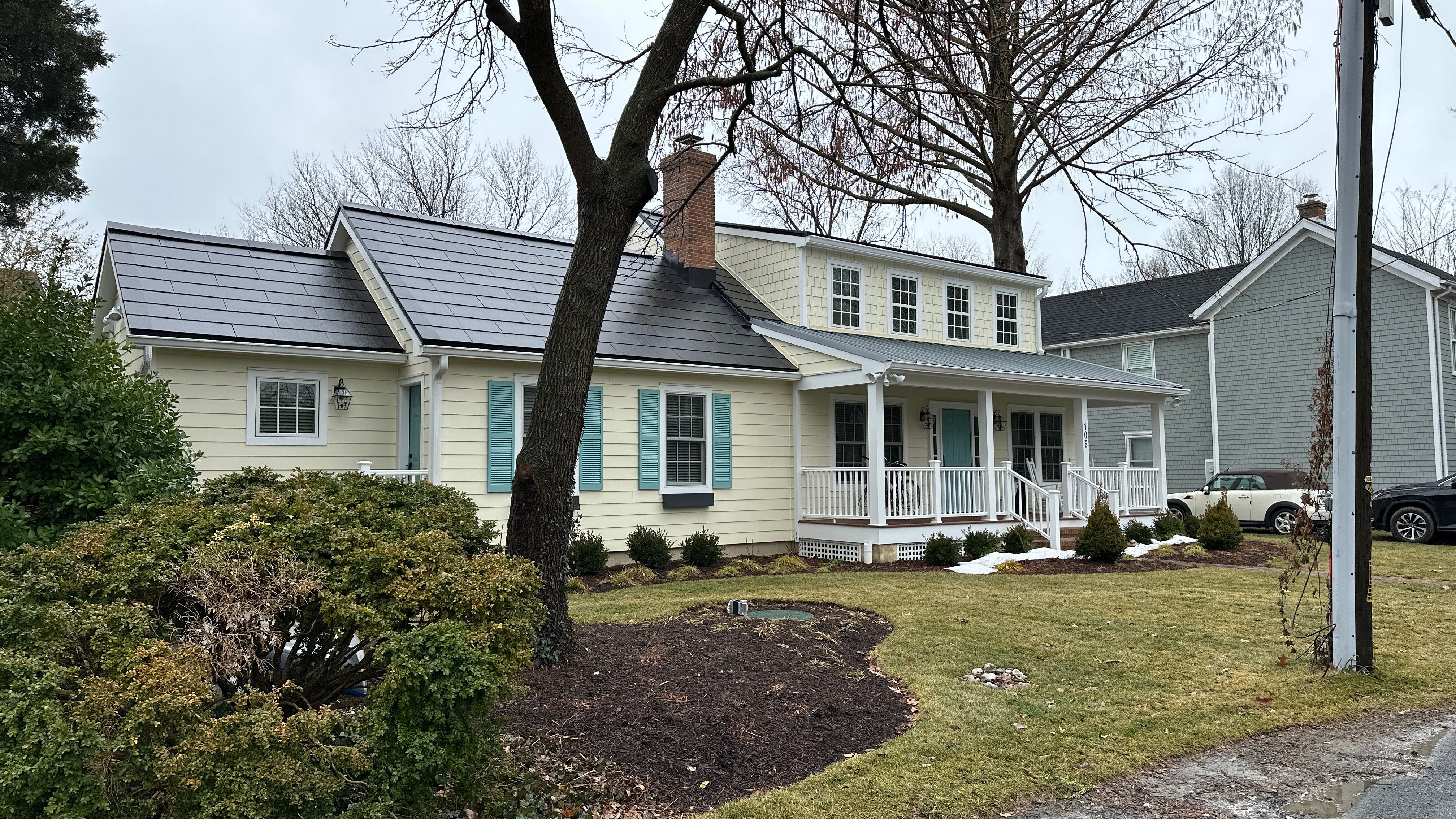 Tesla Solar Roof  using Tesla Powerwall in MD by American Home Contractors