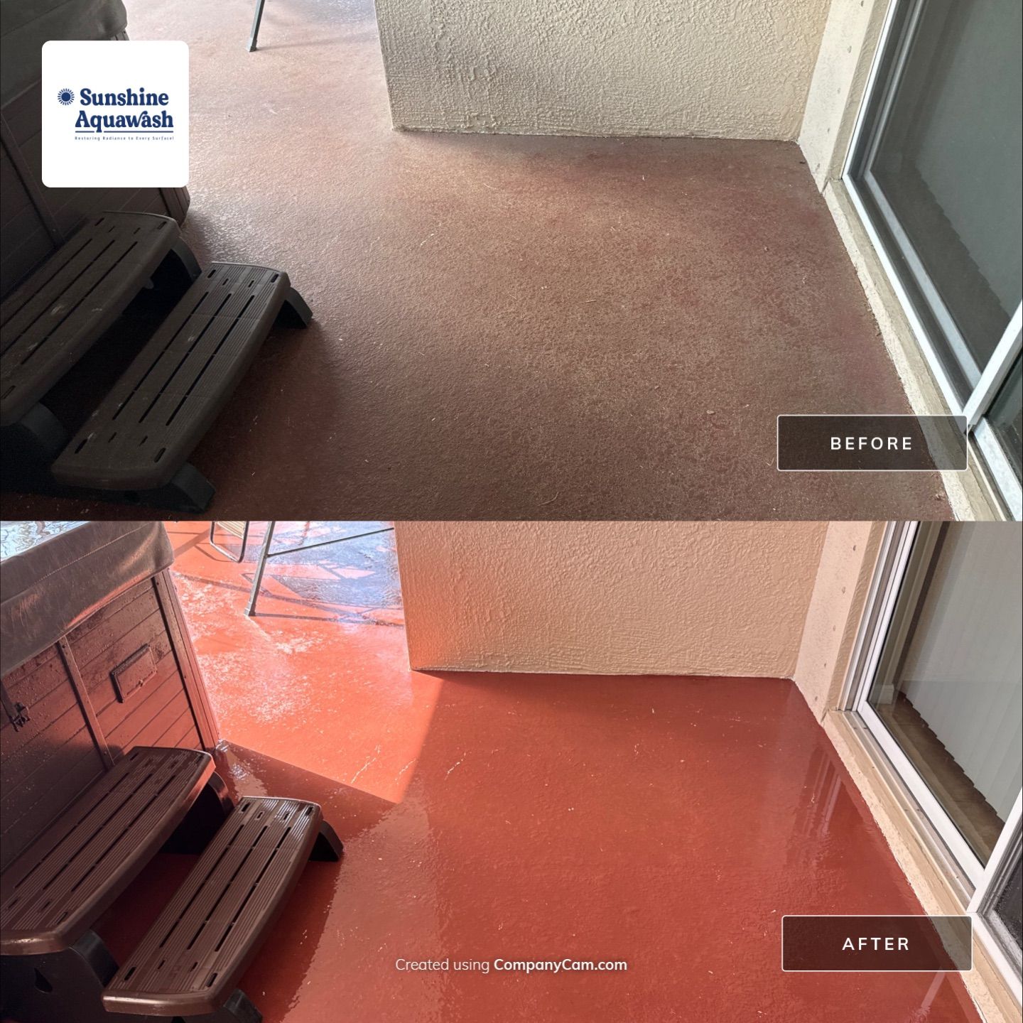 Driveway and Lanai Cleaning In Ellenton, FL by Sunshine AquaWash