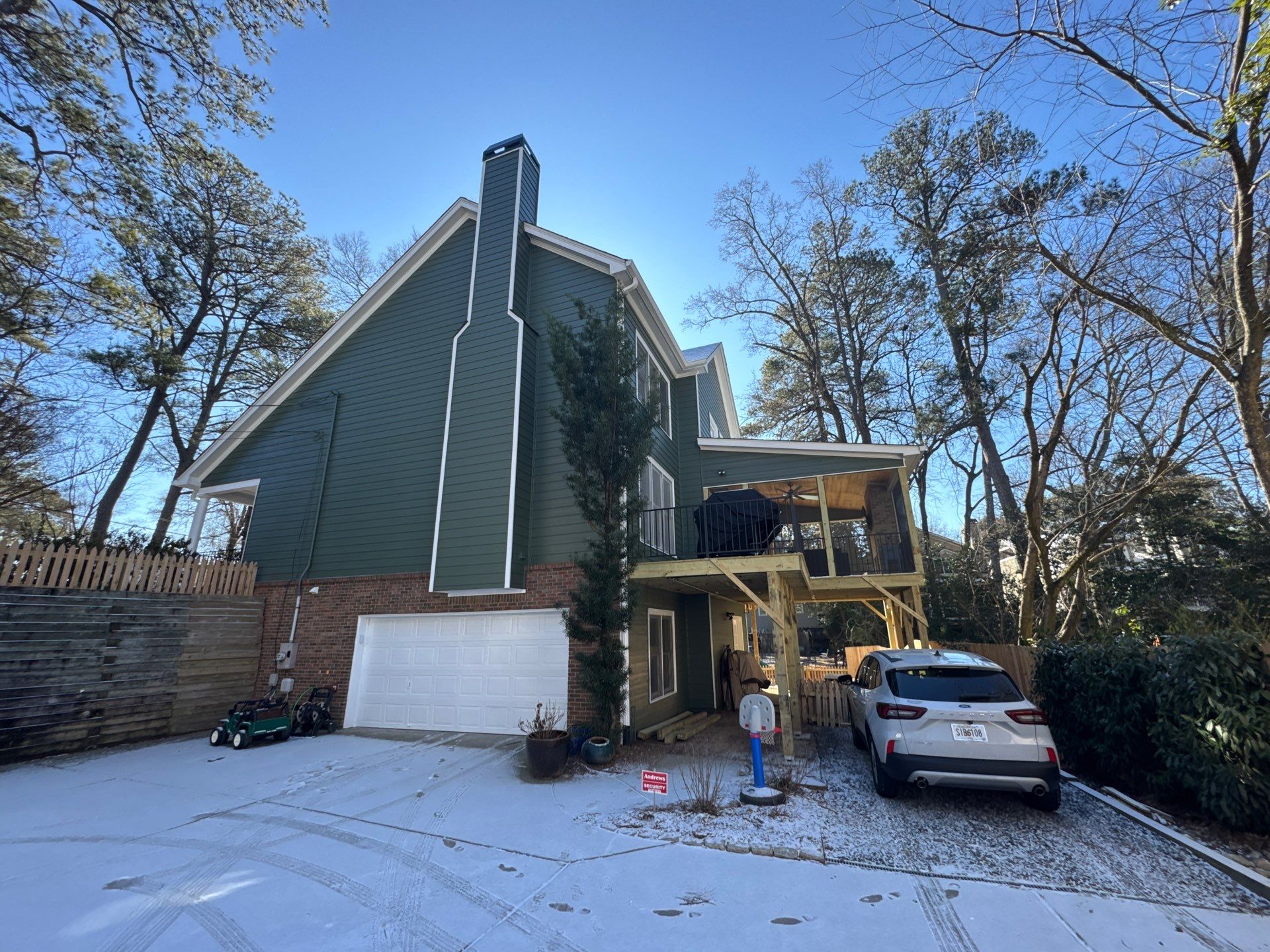 Full Exterior Home Painting and Trim Update in Atlanta by Swift Home Renovations