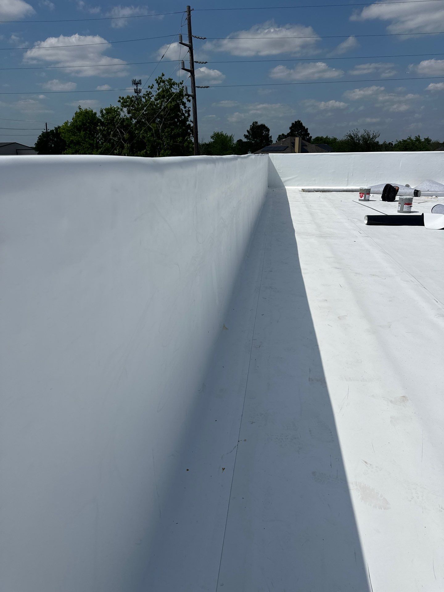 Project in Houston by Hartland Roofing & Construction