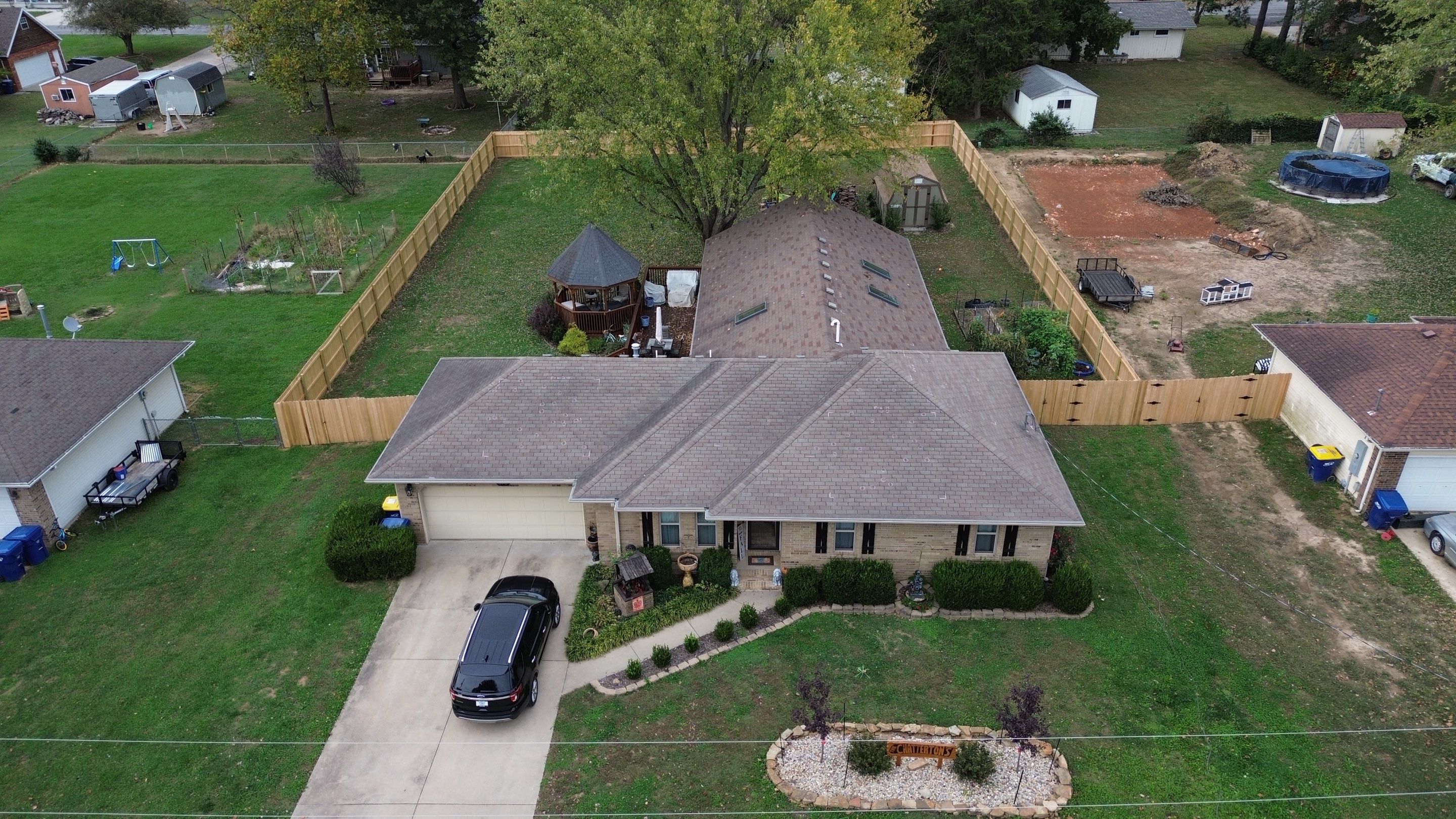 Residential Multi Structure Roof & Gutter Guards Install  by Titan Commercial & Residential Roofing 