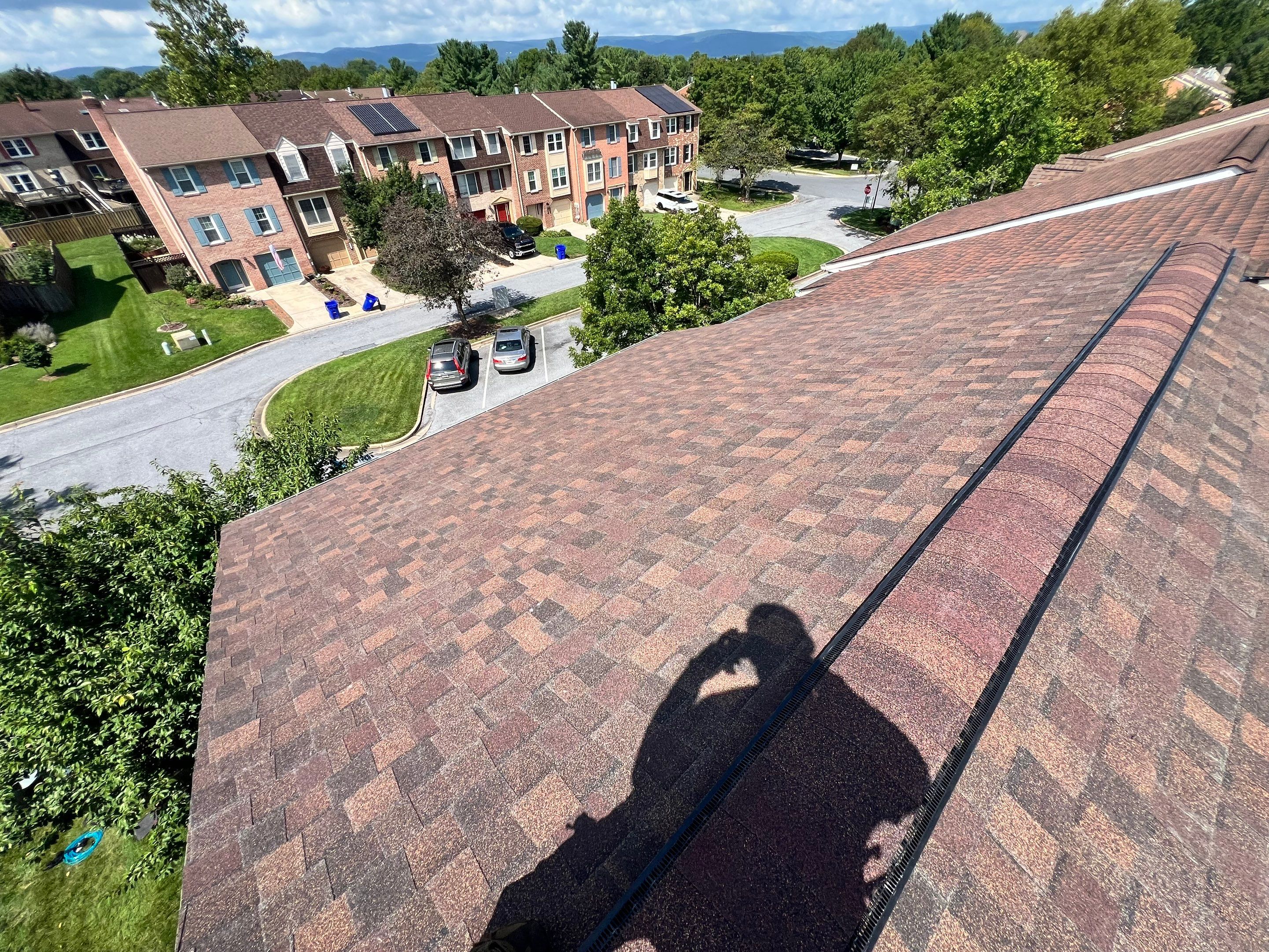 Architectural Shingle Roof Replacement and Skylight Installation in Frederick by Frederick Roof Repair