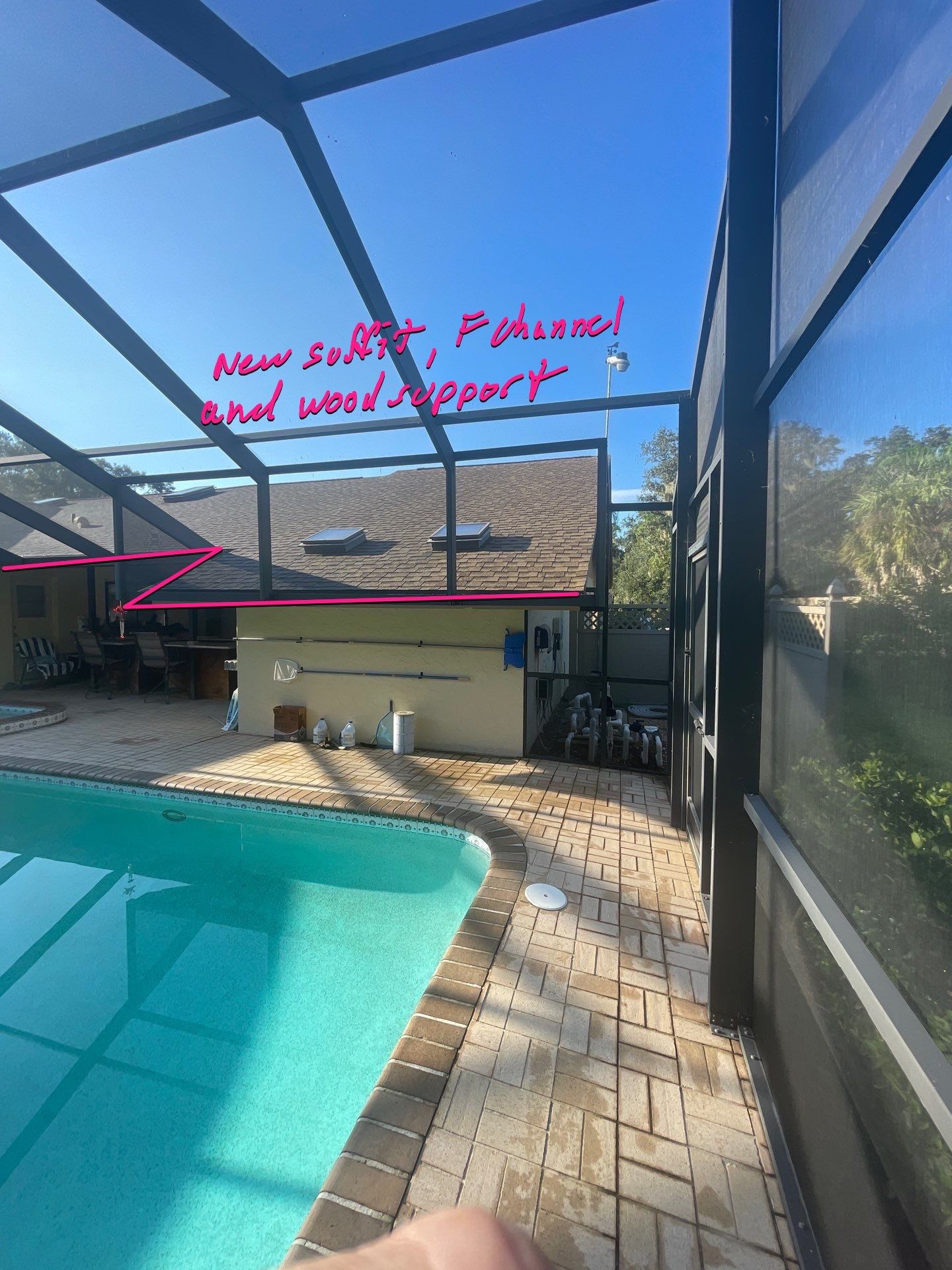 Bronze Soffit and Fascia in Sarasota FL by Gutter Professors