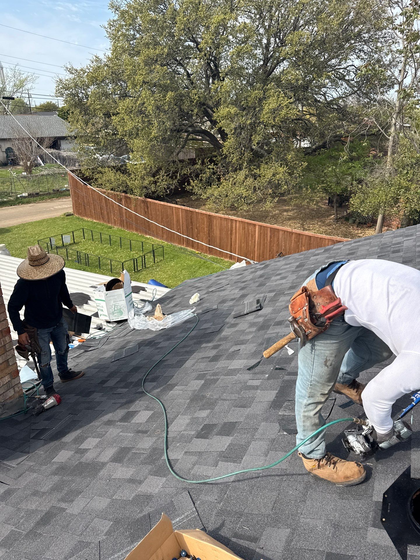 Project in Garland by Rhino Roofing and General Contracting, LLC