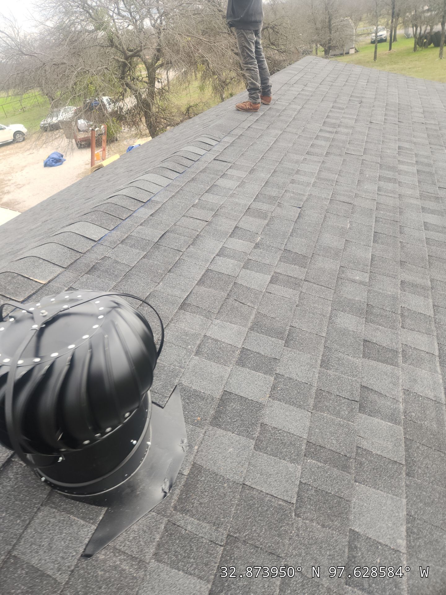 Project in Weatherford by Lonestar Roofing and Restoration LLC.