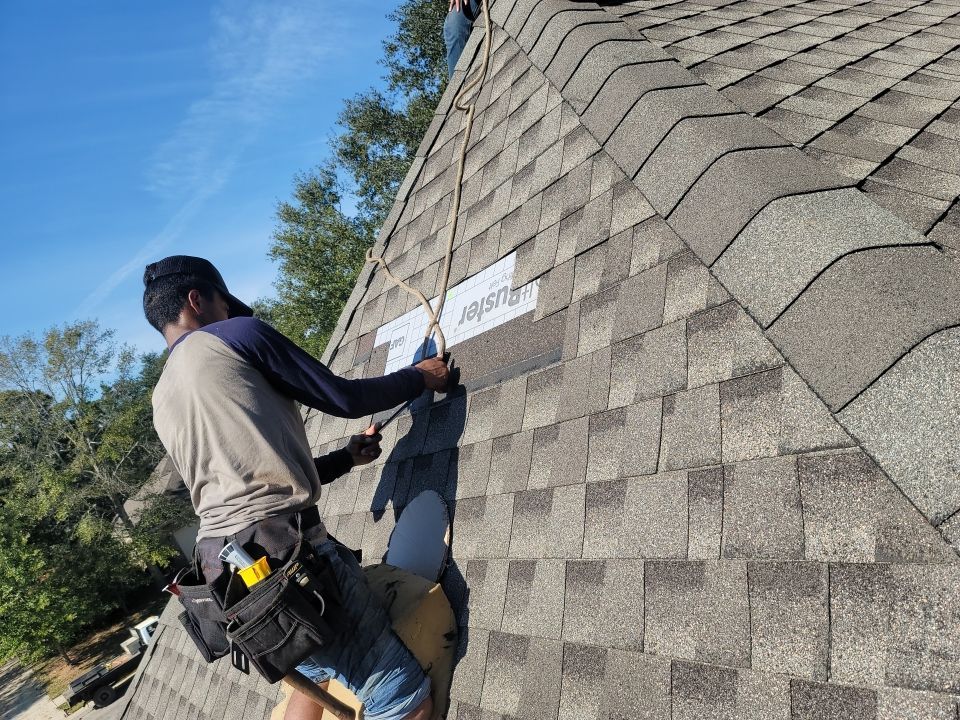 Residential Roofing Installation using Roof Replacement by American Roofing & Construction LLC