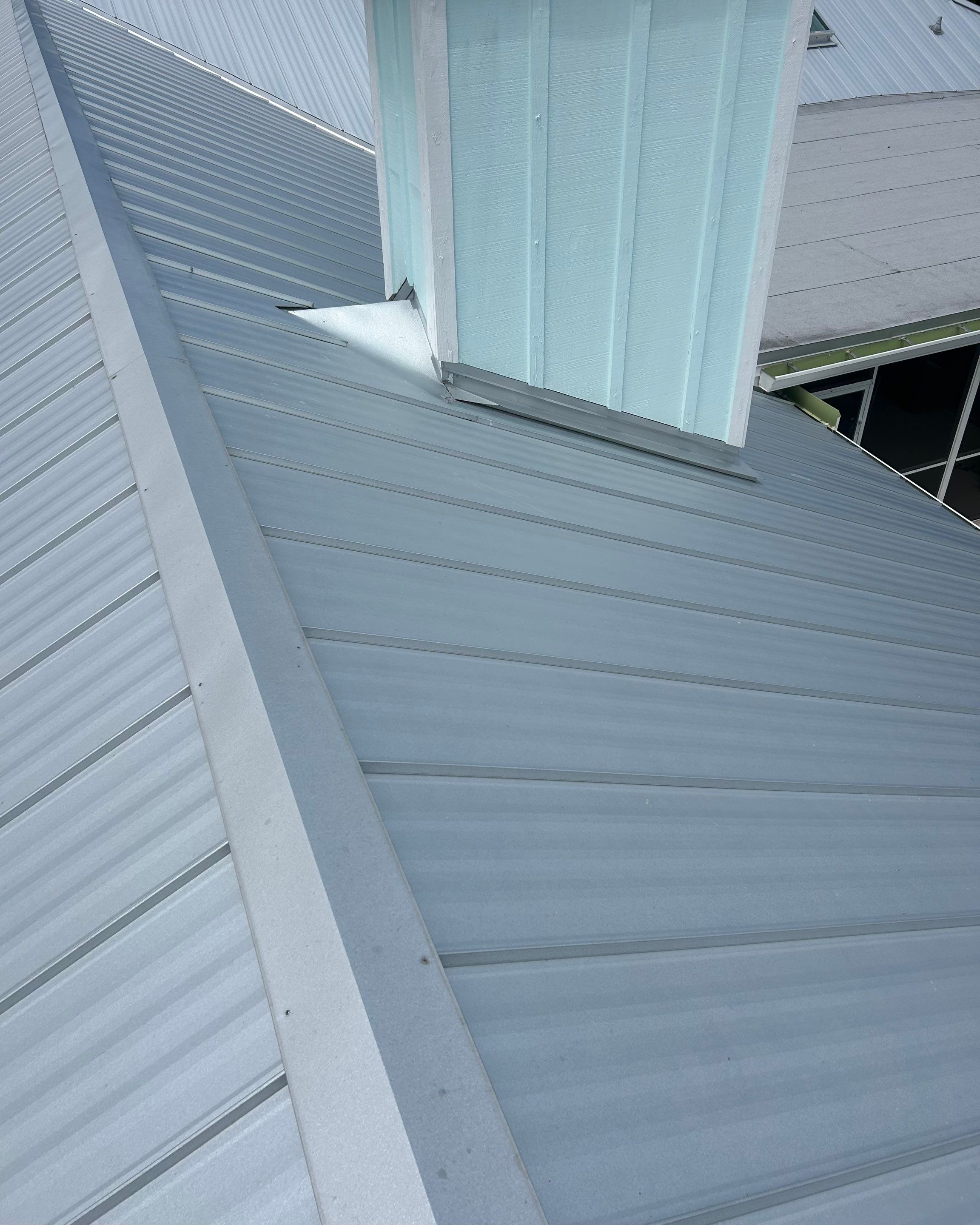 24ga 1" Nail-Strip Mill Finish by Total Roofing System The Metal Roof Experts