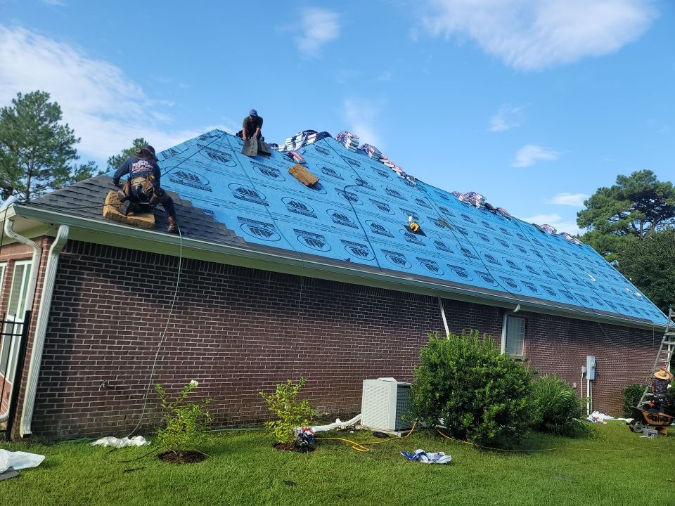 Residential Roofing Installation using Roof Replacement by American Roofing & Construction LLC