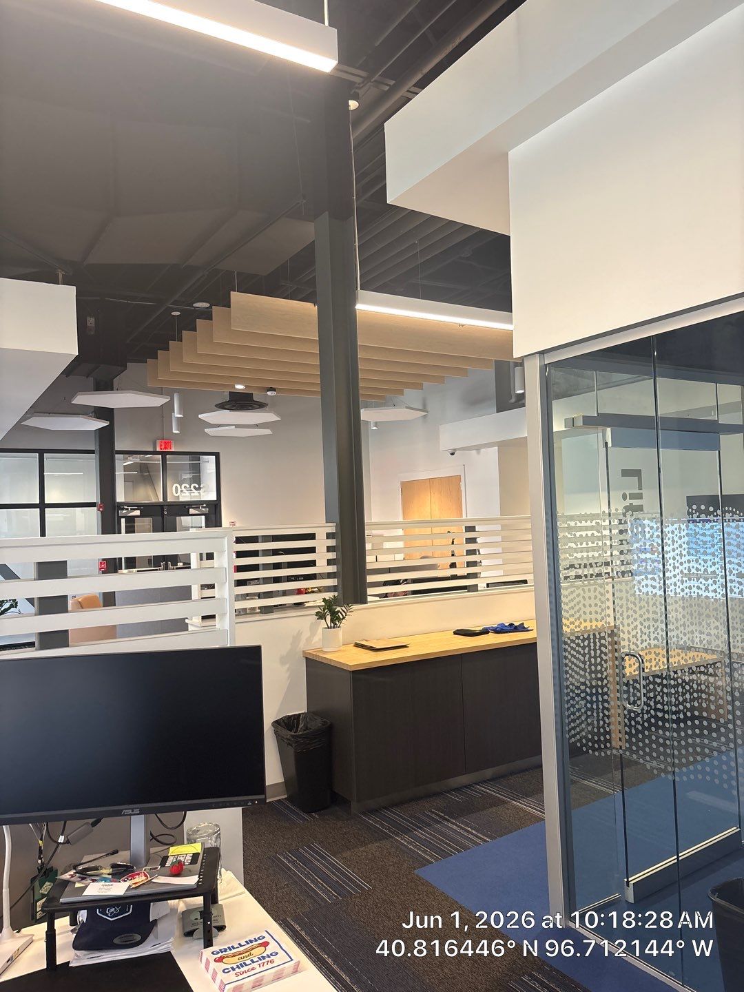 Modern Commercial Office Renovation with Glass Partitions in Lincoln by CompanyCam Sales Demo
