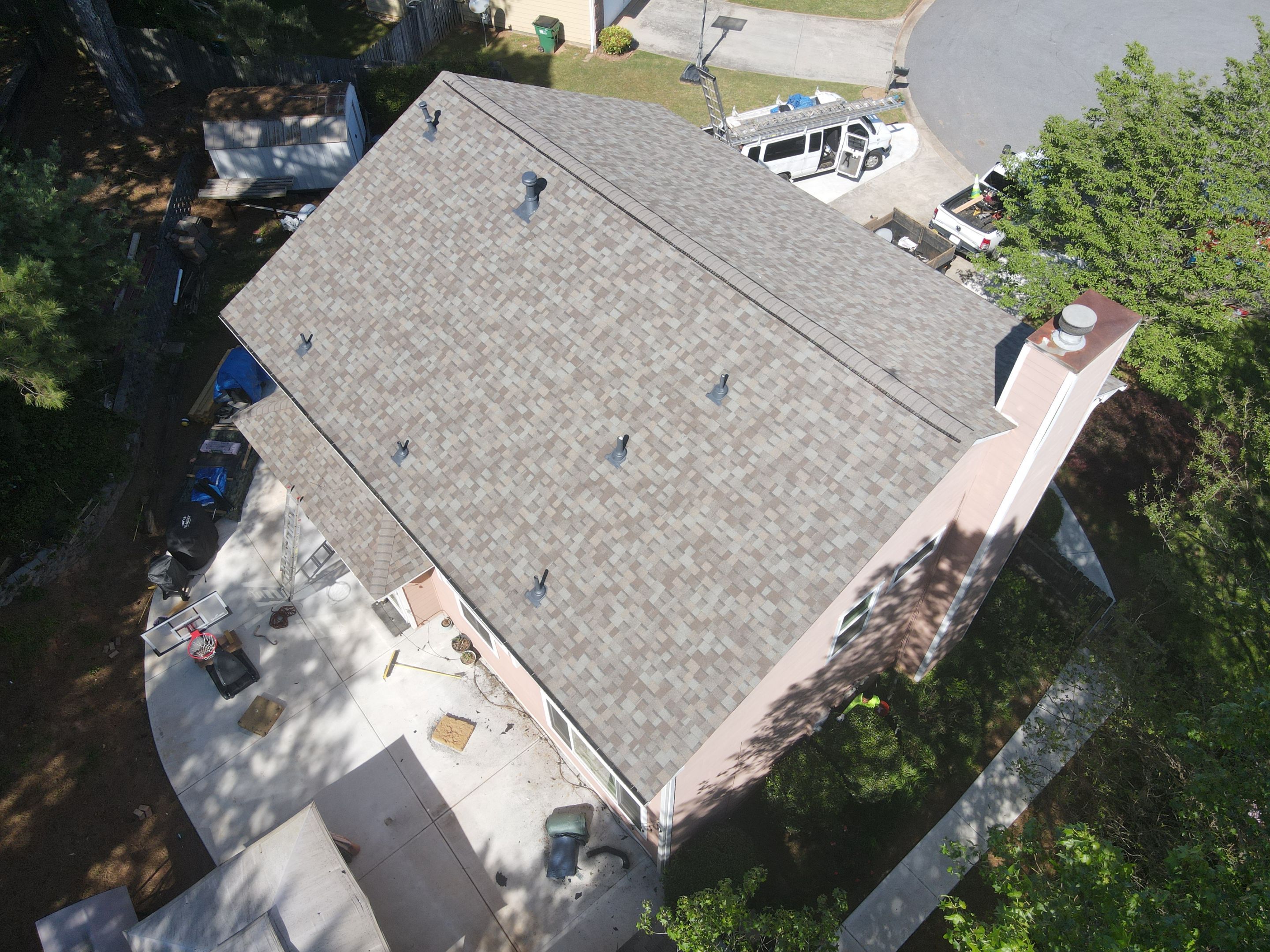 Residential Roofing Installation using Owens Corning by Inspector Roofing and Restoration