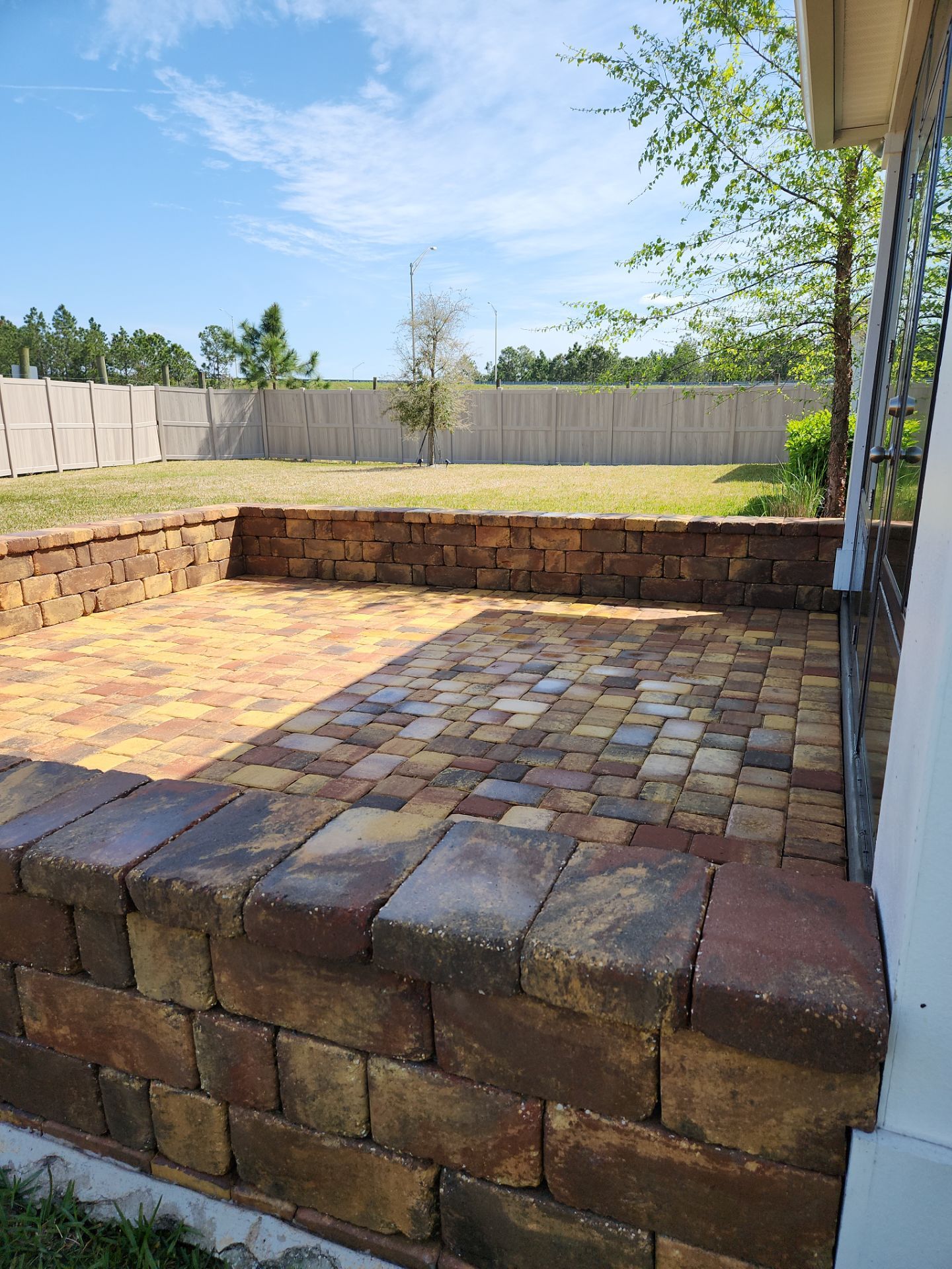paver patio using Concrete Sealant by DuraSeal