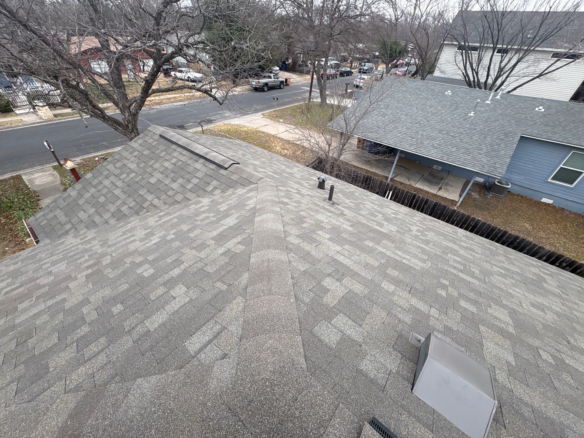 Roof Replacement in Austin, TX | Owens Corning Driftwood Shingles by Kstylez Roofing & Construction