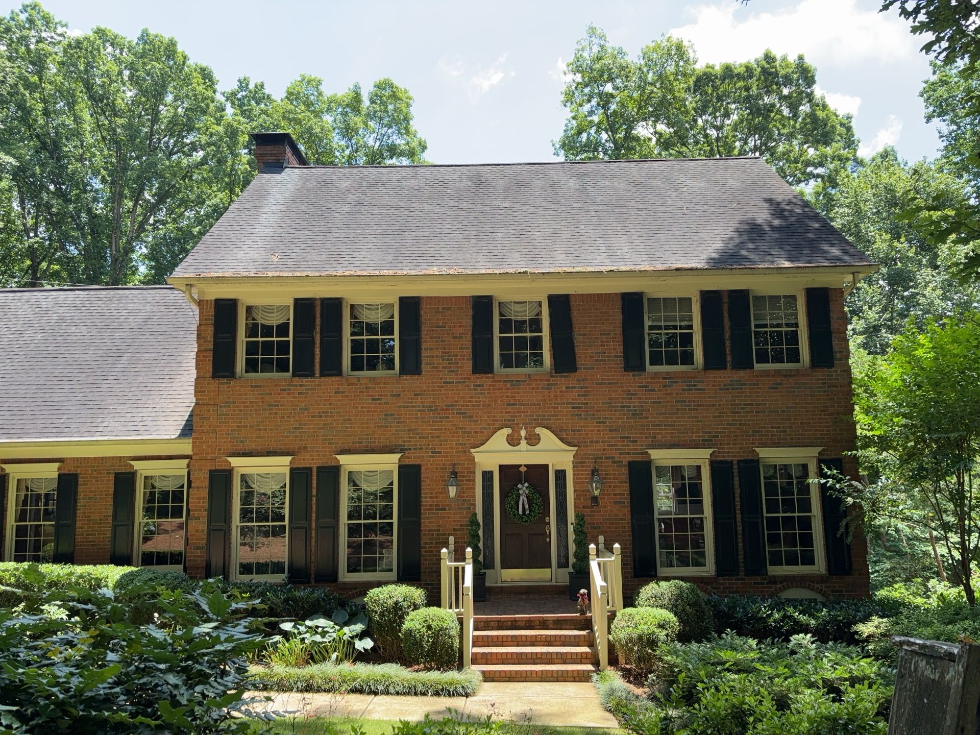 Stone Mountain, GA Rotted Wood & Shutter Replacement, Exterior Paint, and Deck Resurface by Nelson Exteriors