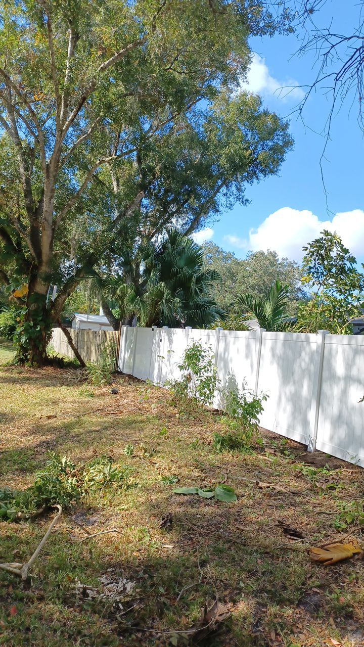 Bradenton, FL 6 ft. White Vinyl Privacy Fence by Asap fence and gates, LLC