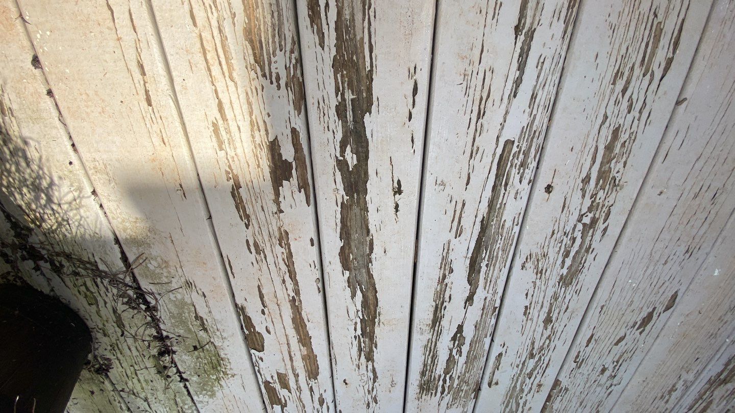 Painted Deck blasted, then sealed by DuraSeal