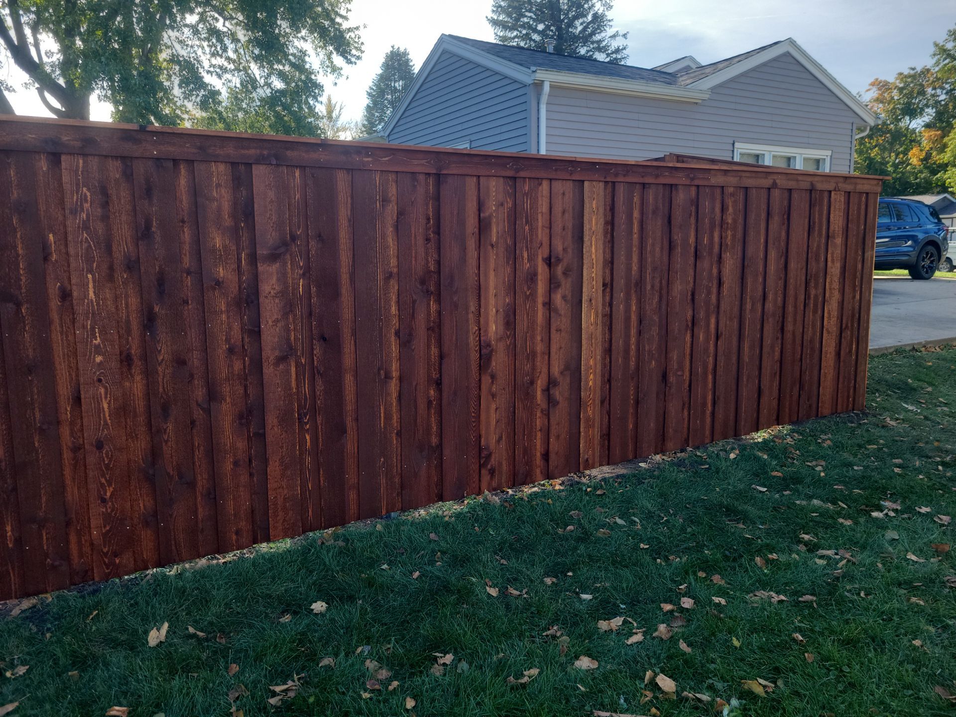 Project in Cedar Falls by Perfect Picket Fence and Stain