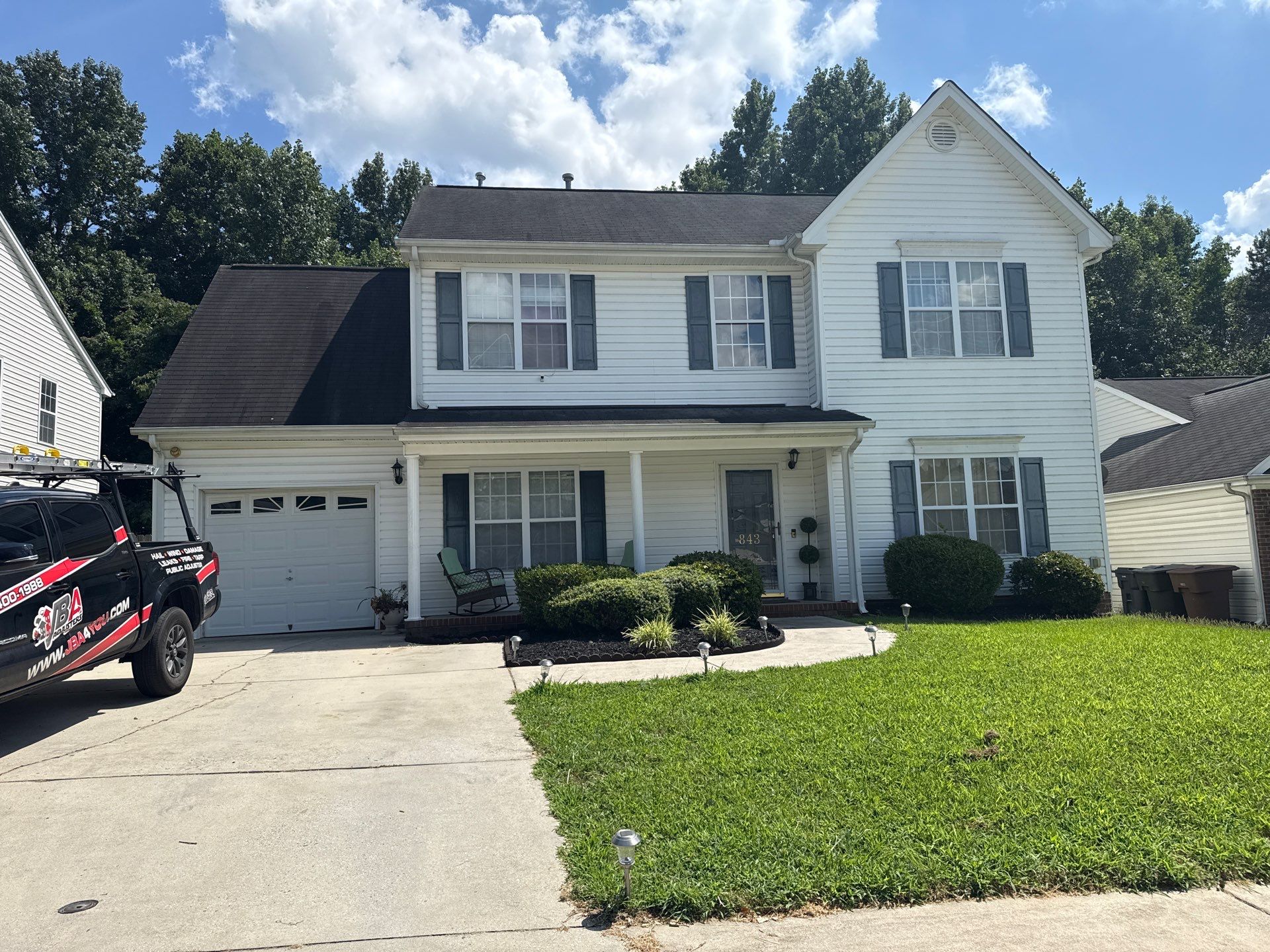 Roof, siding and gutter replacement by hail damage by Just Brilliant Restoration JBR